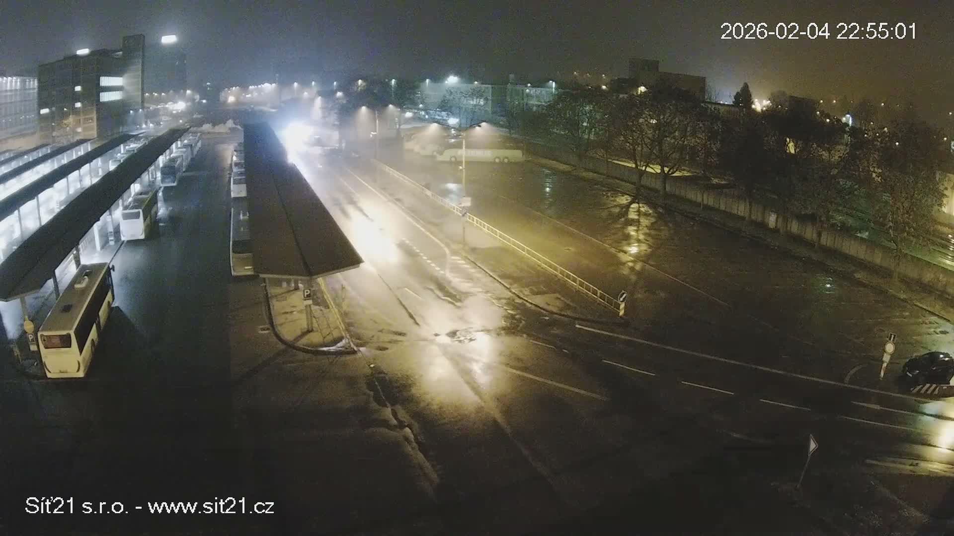 Zlín Main Train & Bus Station Live Cam -  Zlin 1, Zlin, Czechia