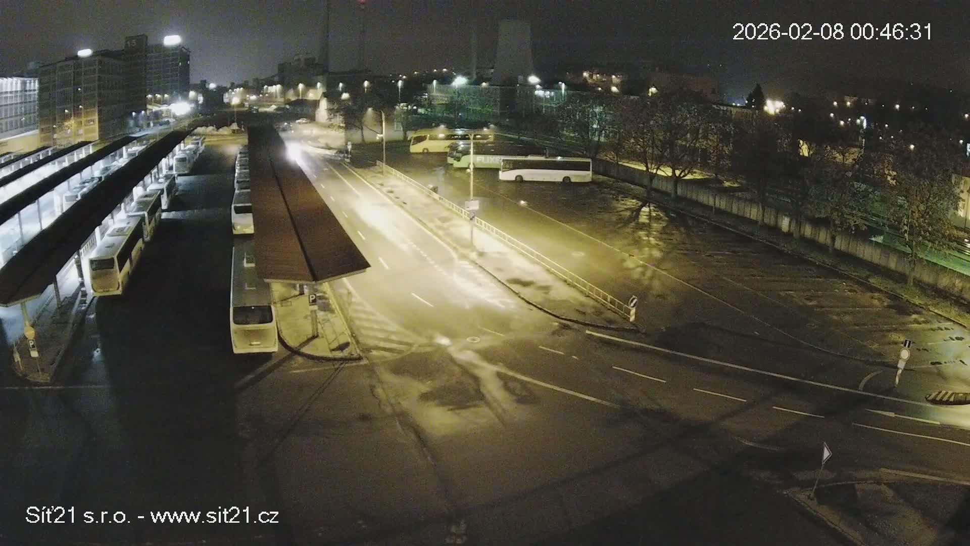 Zlín Main Train & Bus Station Live Cam -  Zlin 1, Zlin, Czechia