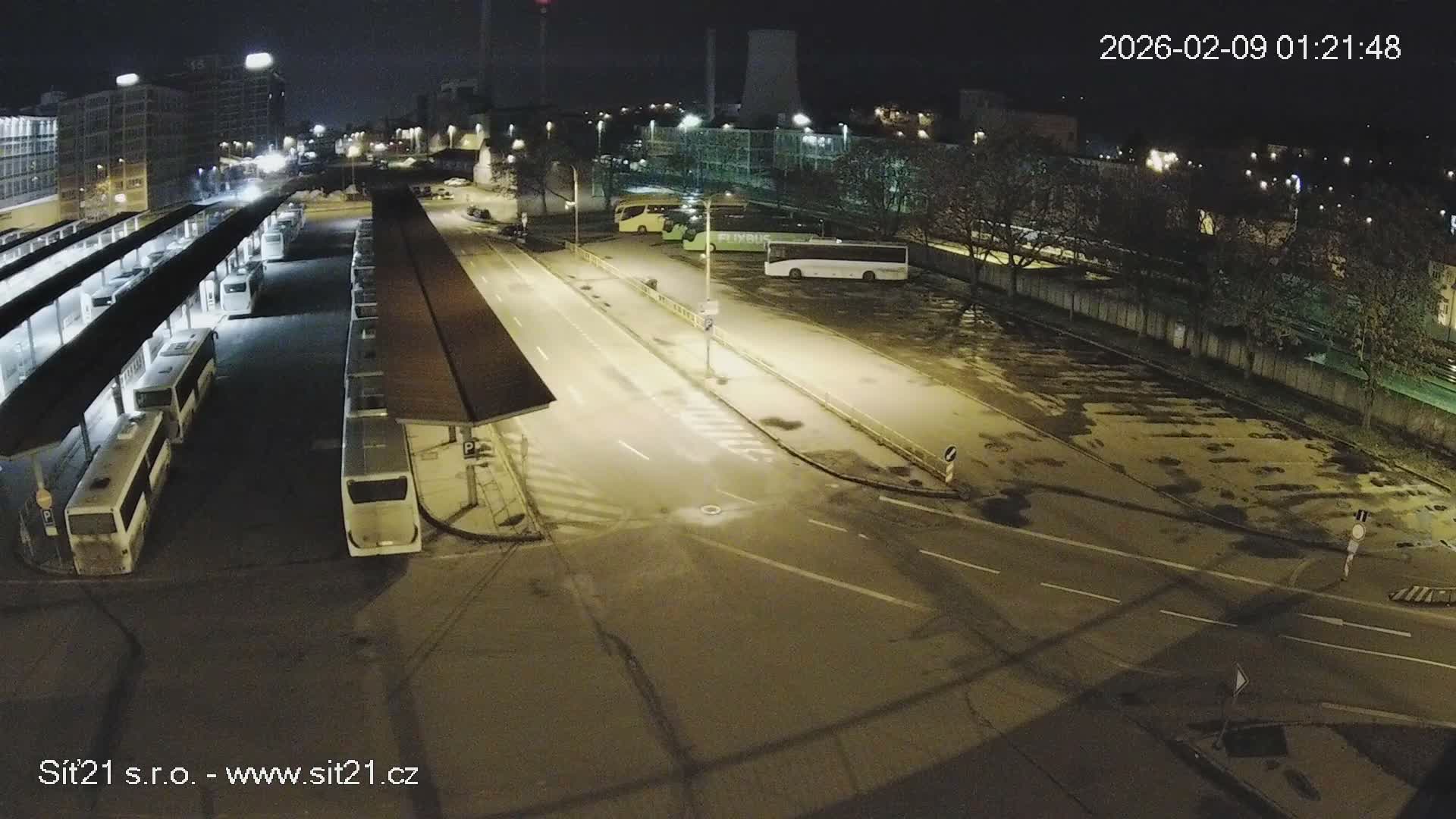 Zlín Main Train & Bus Station Live Cam -  Zlin 1, Zlin, Czechia