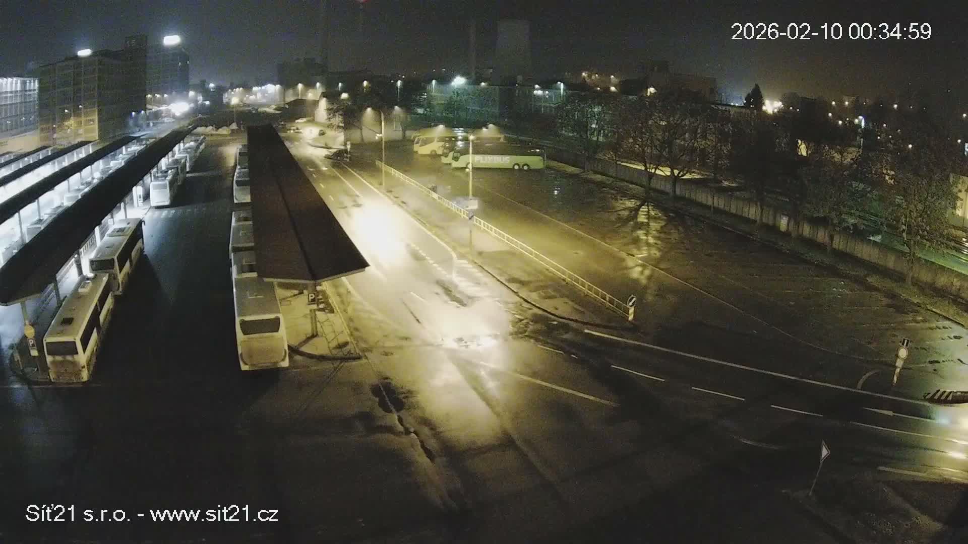 Zlín Main Train & Bus Station Live Cam -  Zlin 1, Zlin, Czechia