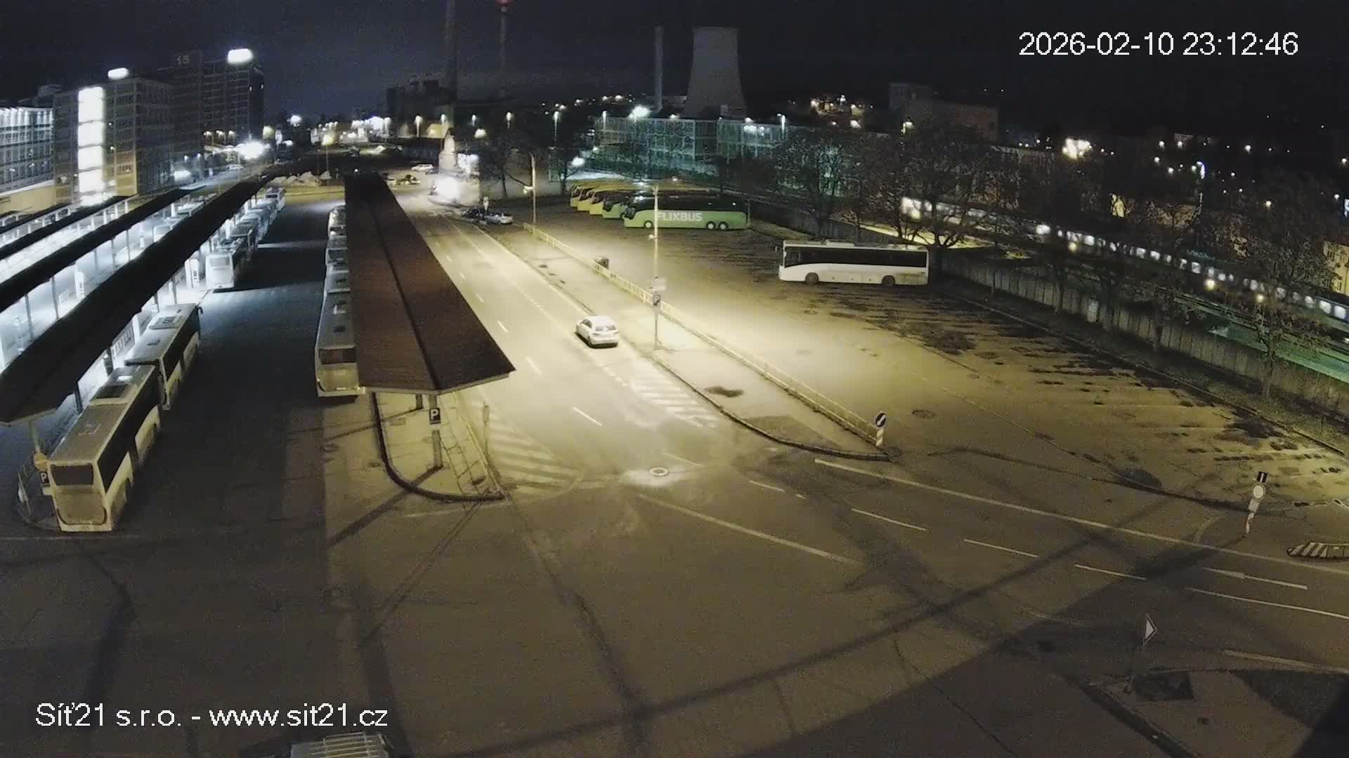 Zlín Main Train & Bus Station Live Cam -  Zlin 1, Zlin, Czechia