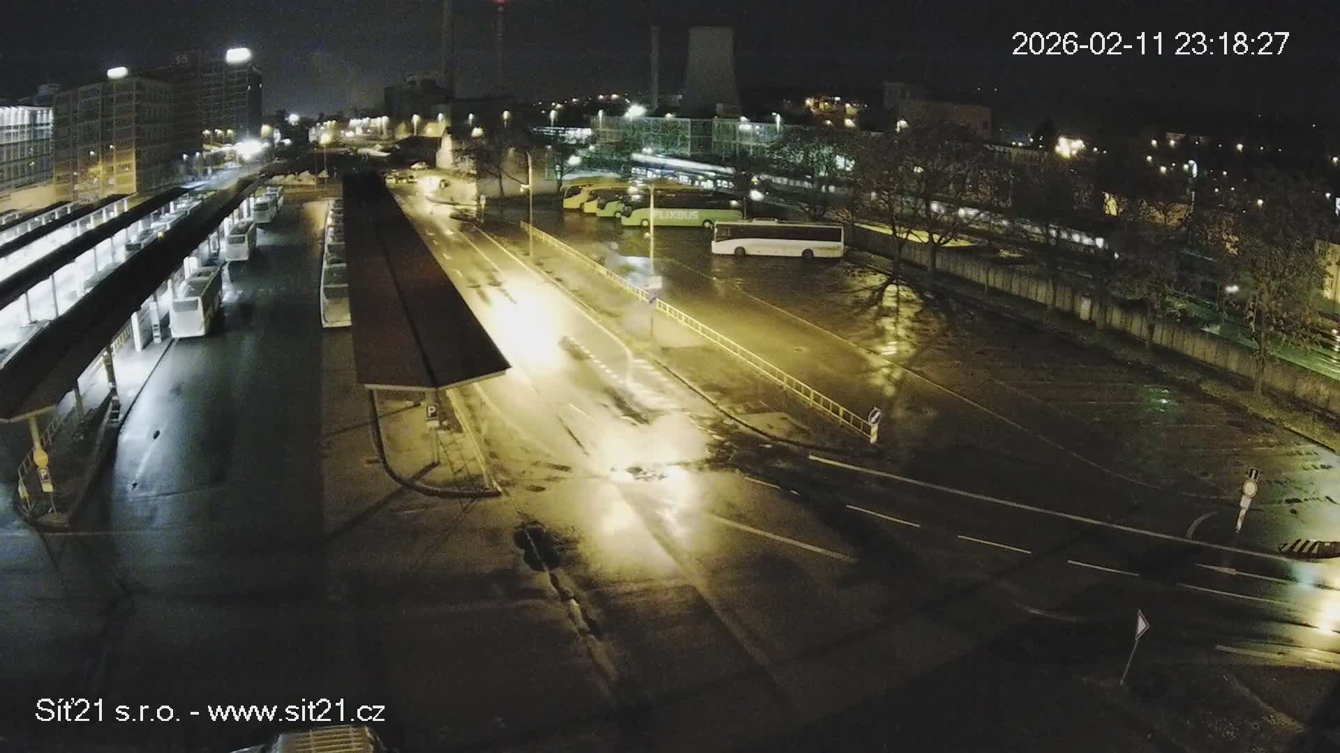 Zlín Main Train & Bus Station Live Cam -  Zlin 1, Zlin, Czechia