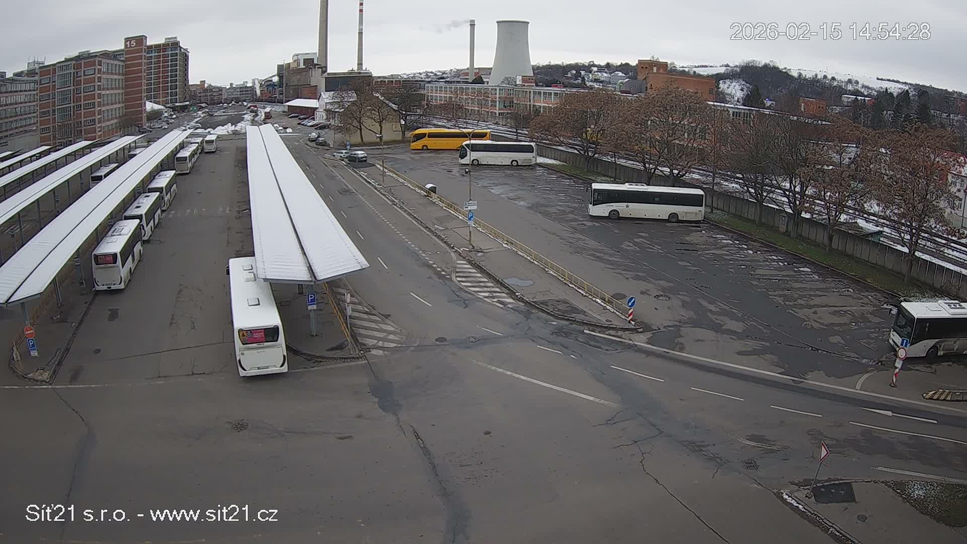 Zlín Main Train & Bus Station Live Cam -  Zlin 1, Zlin, Czechia