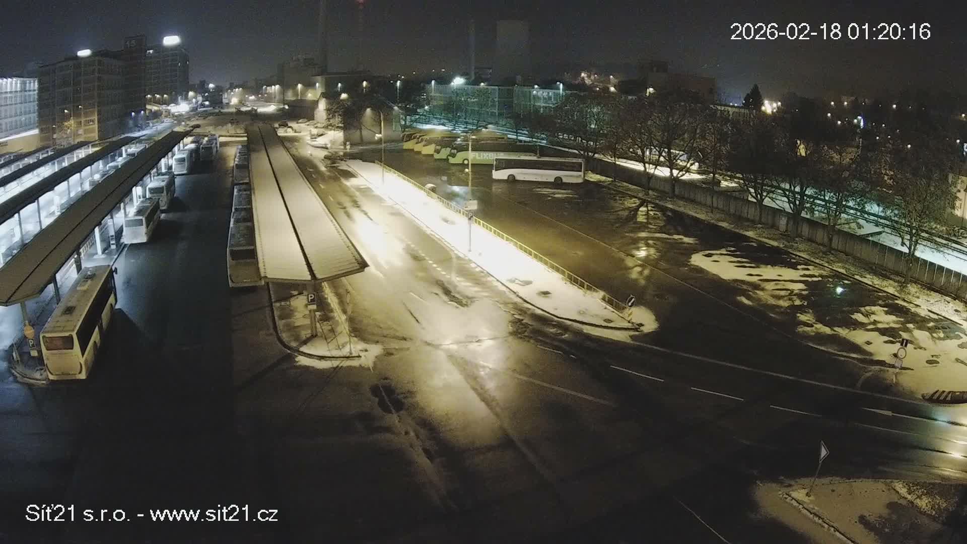 Zlín Main Train & Bus Station Live Cam -  Zlin 1, Zlin, Czechia