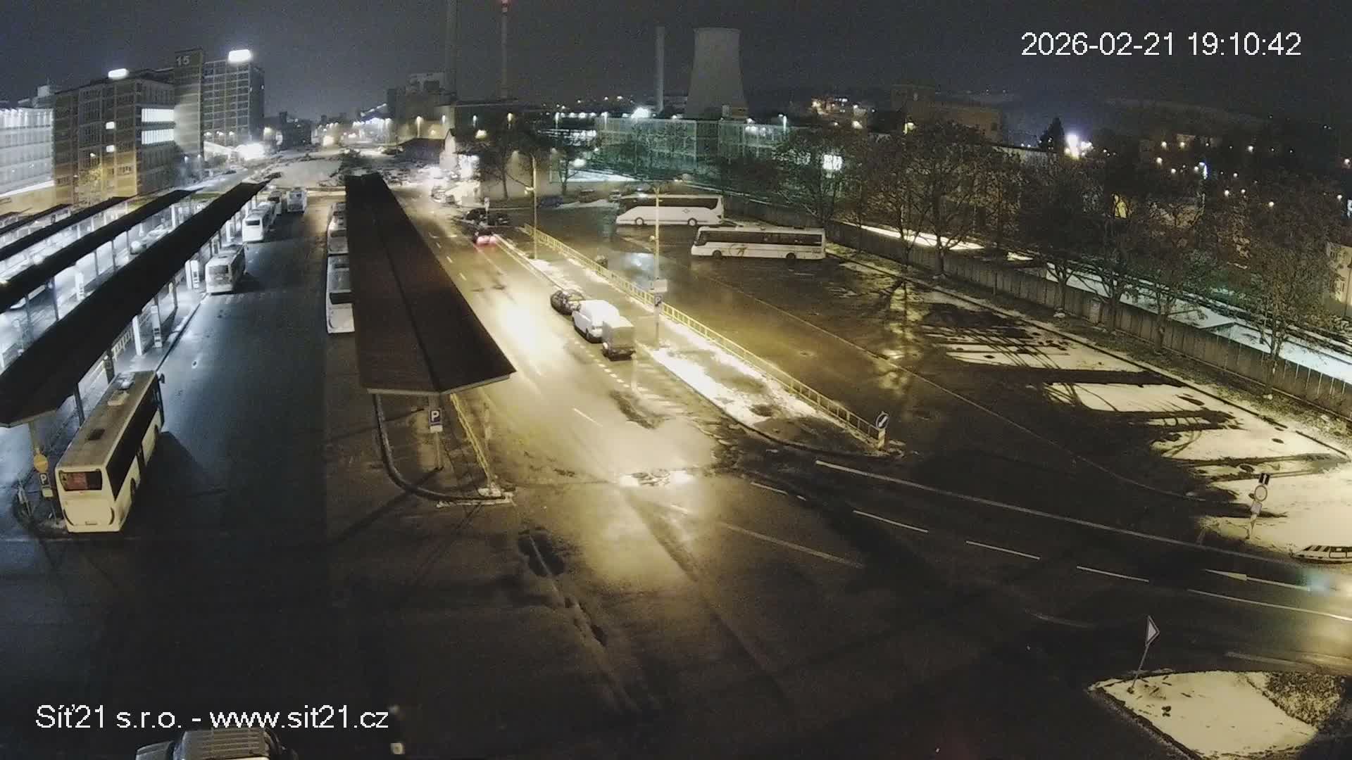 Zlín Main Train & Bus Station Live Cam -  Zlin 1, Zlin, Czechia