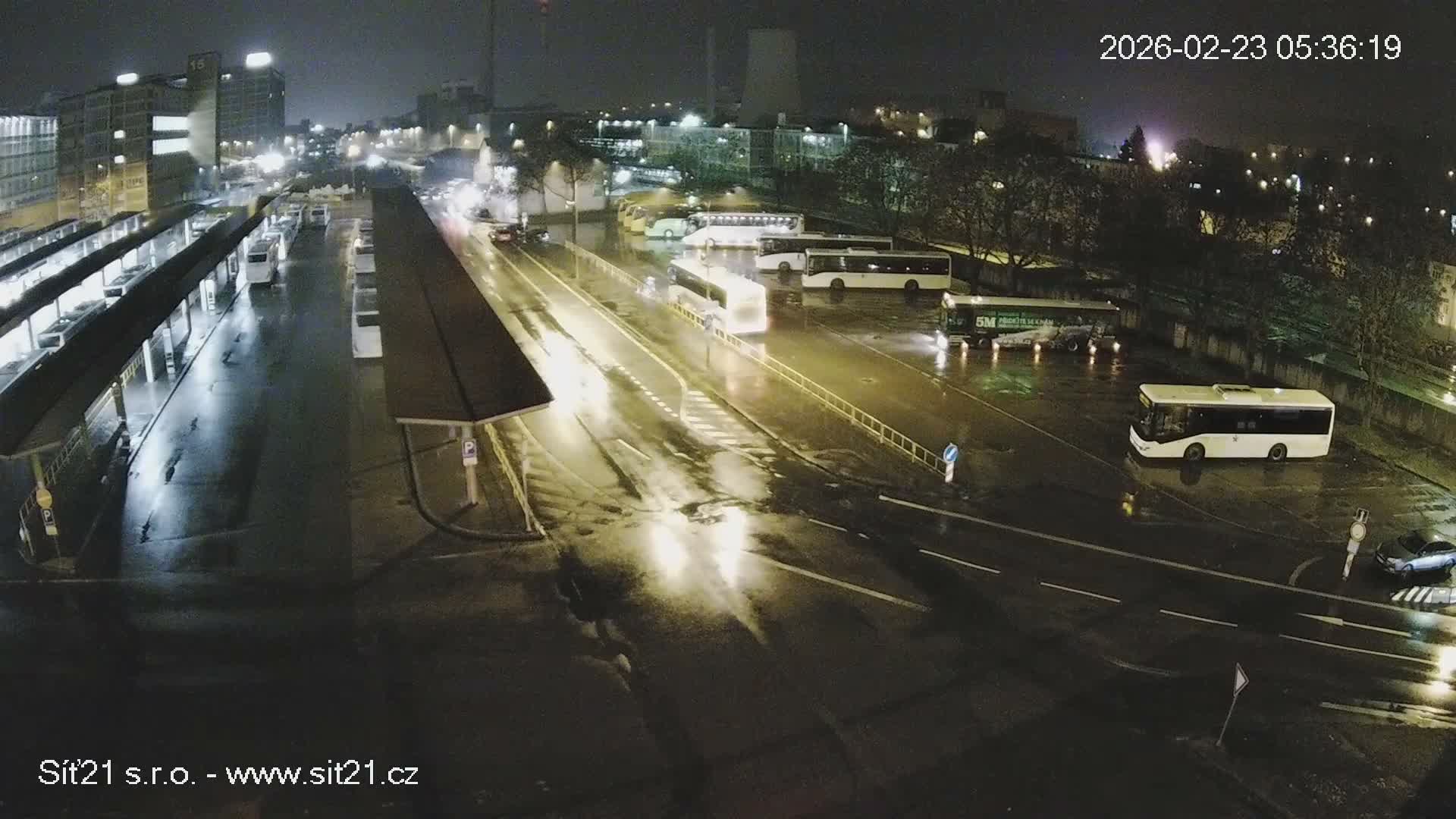Zlín Main Train & Bus Station Live Cam -  Zlin 1, Zlin, Czechia