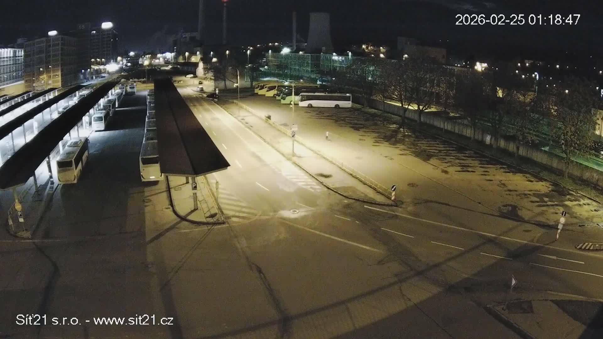 Zlín Main Train & Bus Station Live Cam -  Zlin 1, Zlin, Czechia