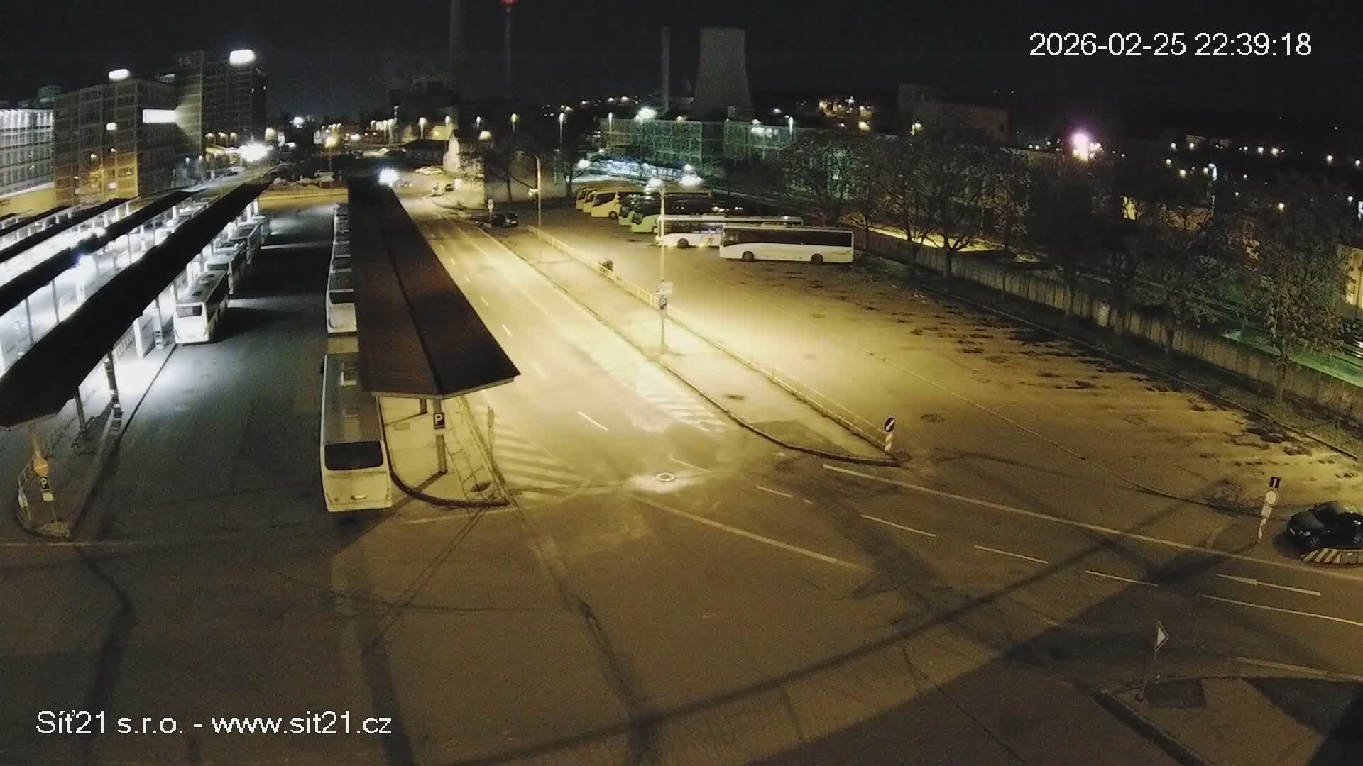Zlín Main Train & Bus Station Live Cam -  Zlin 1, Zlin, Czechia