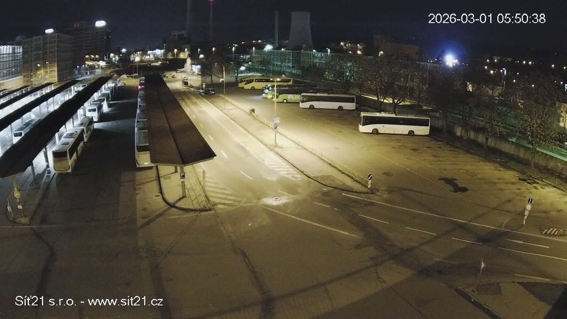 Zlín Main Train & Bus Station Live Cam -  Zlin 1, Zlin, Czechia