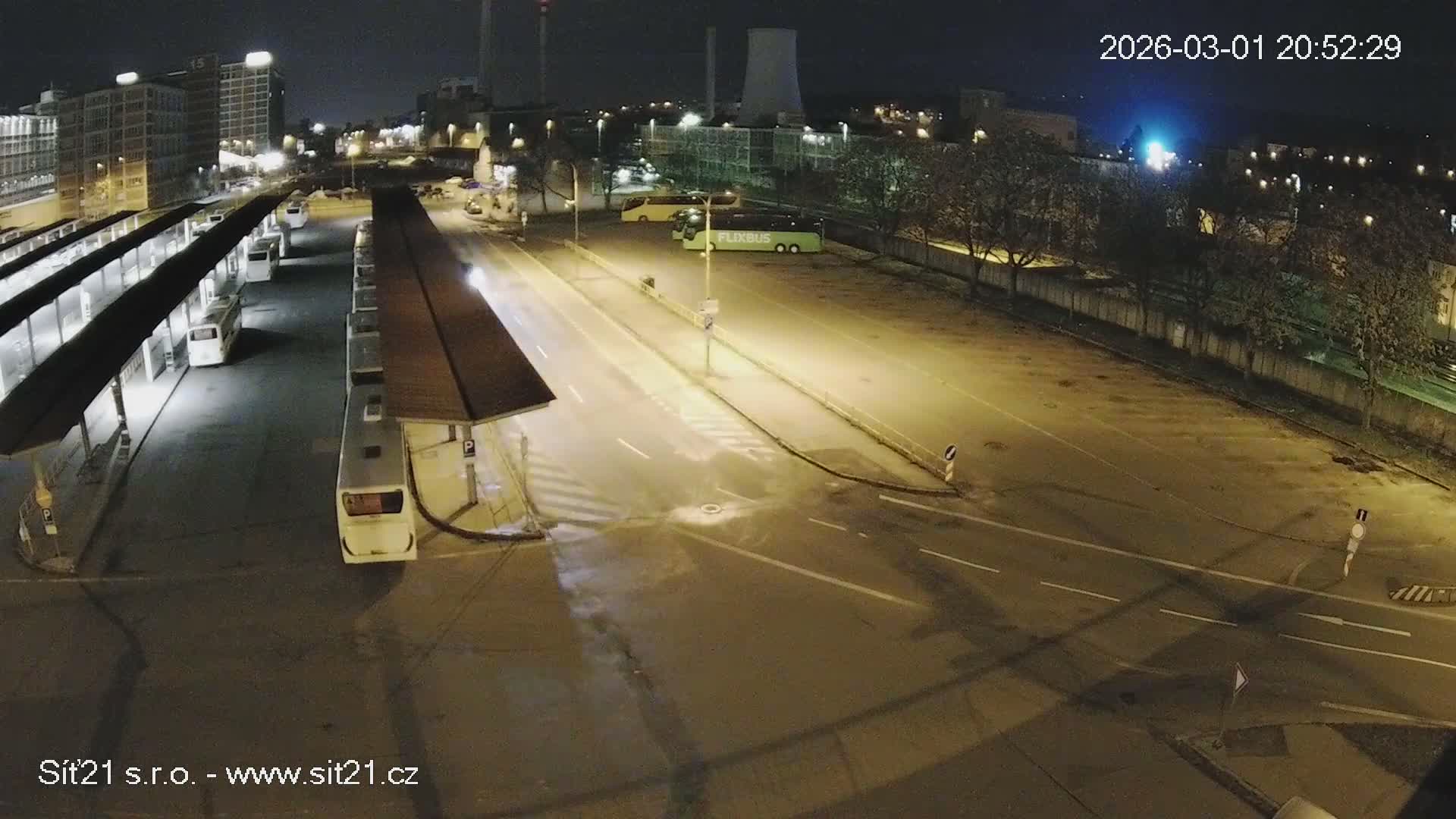 Zlín Main Train & Bus Station Live Cam -  Zlin 1, Zlin, Czechia