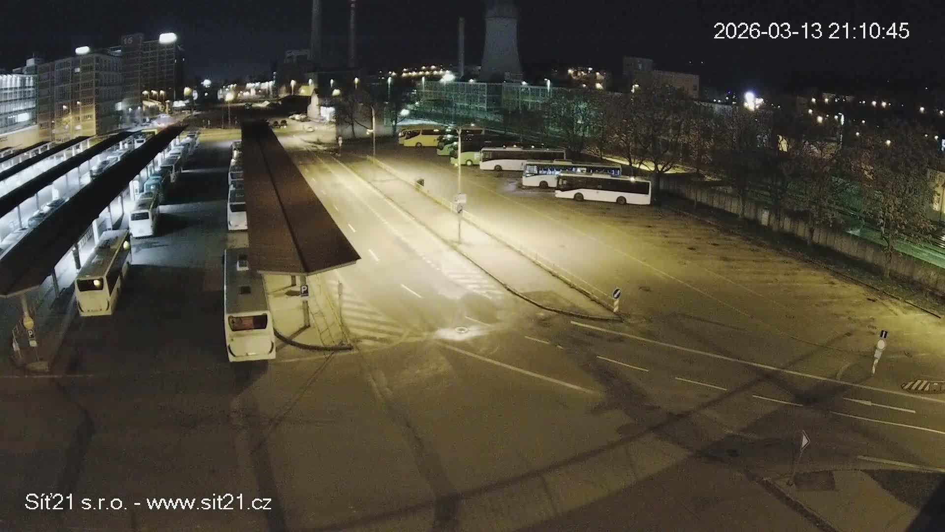 Zlín Main Train & Bus Station Live Cam -  Zlin 1, Zlin, Czechia