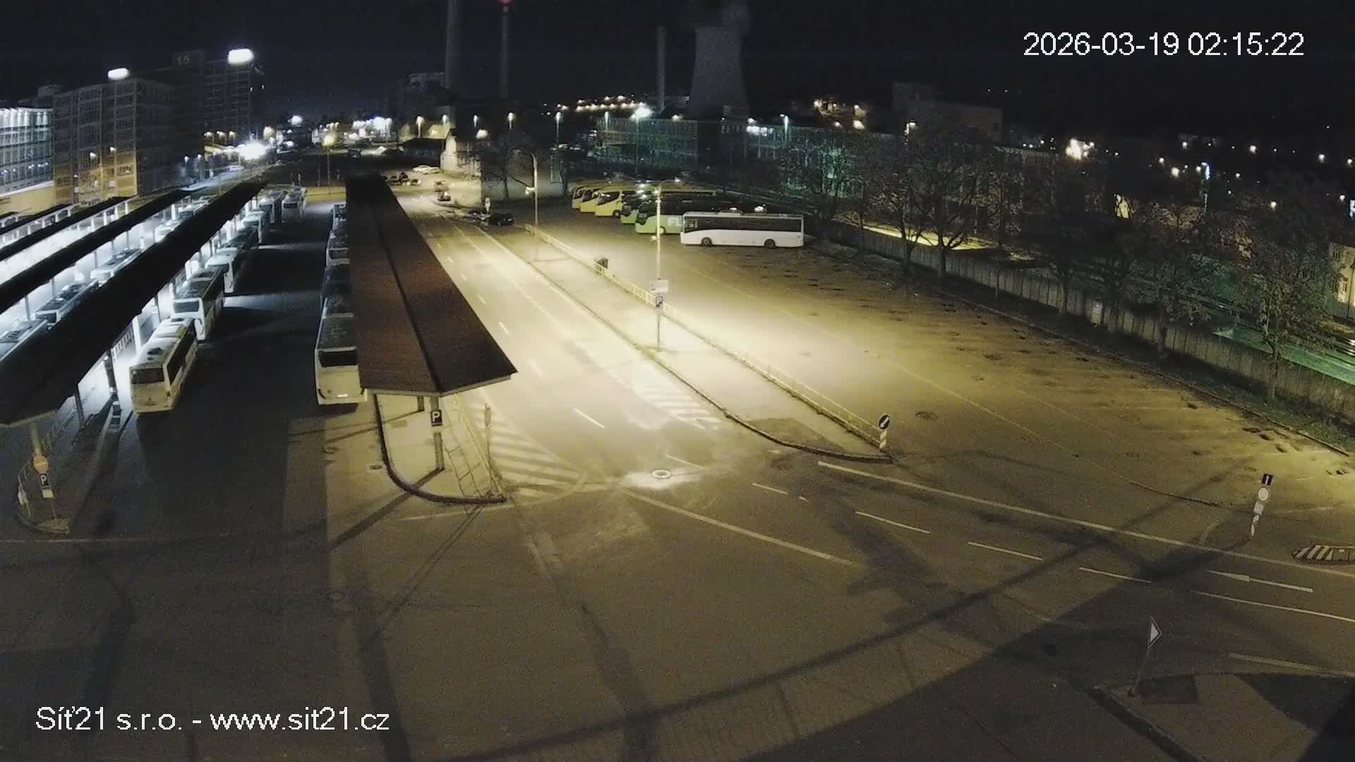 Zlín Main Train & Bus Station Live Cam -  Zlin 1, Zlin, Czechia