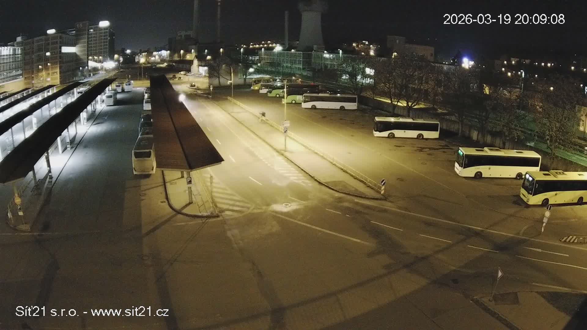 Zlín Main Train & Bus Station Live Cam -  Zlin 1, Zlin, Czechia