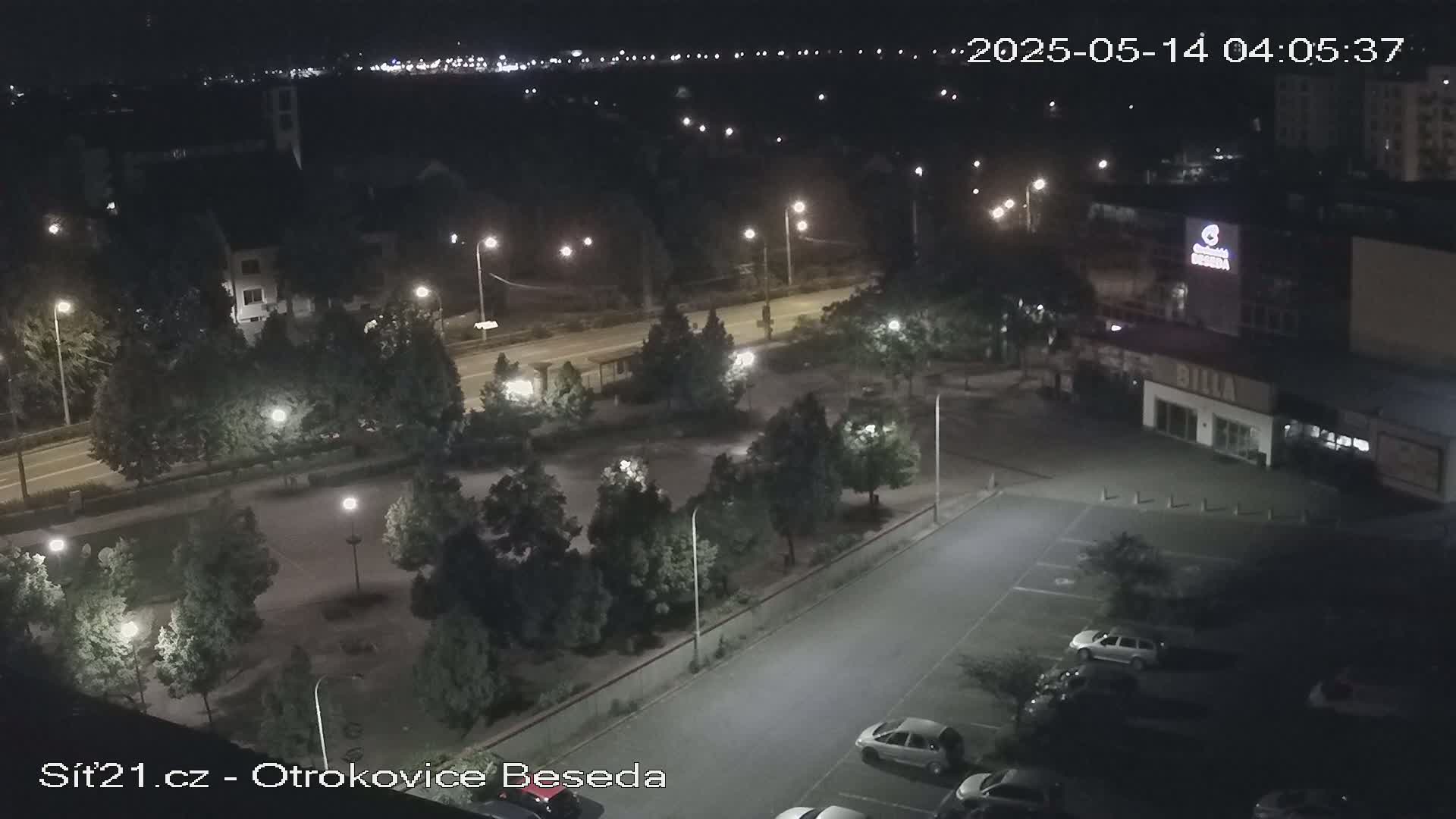 Otrokovice East View Skyline Live Cam - Otrokovice, Zlin, Czechia
