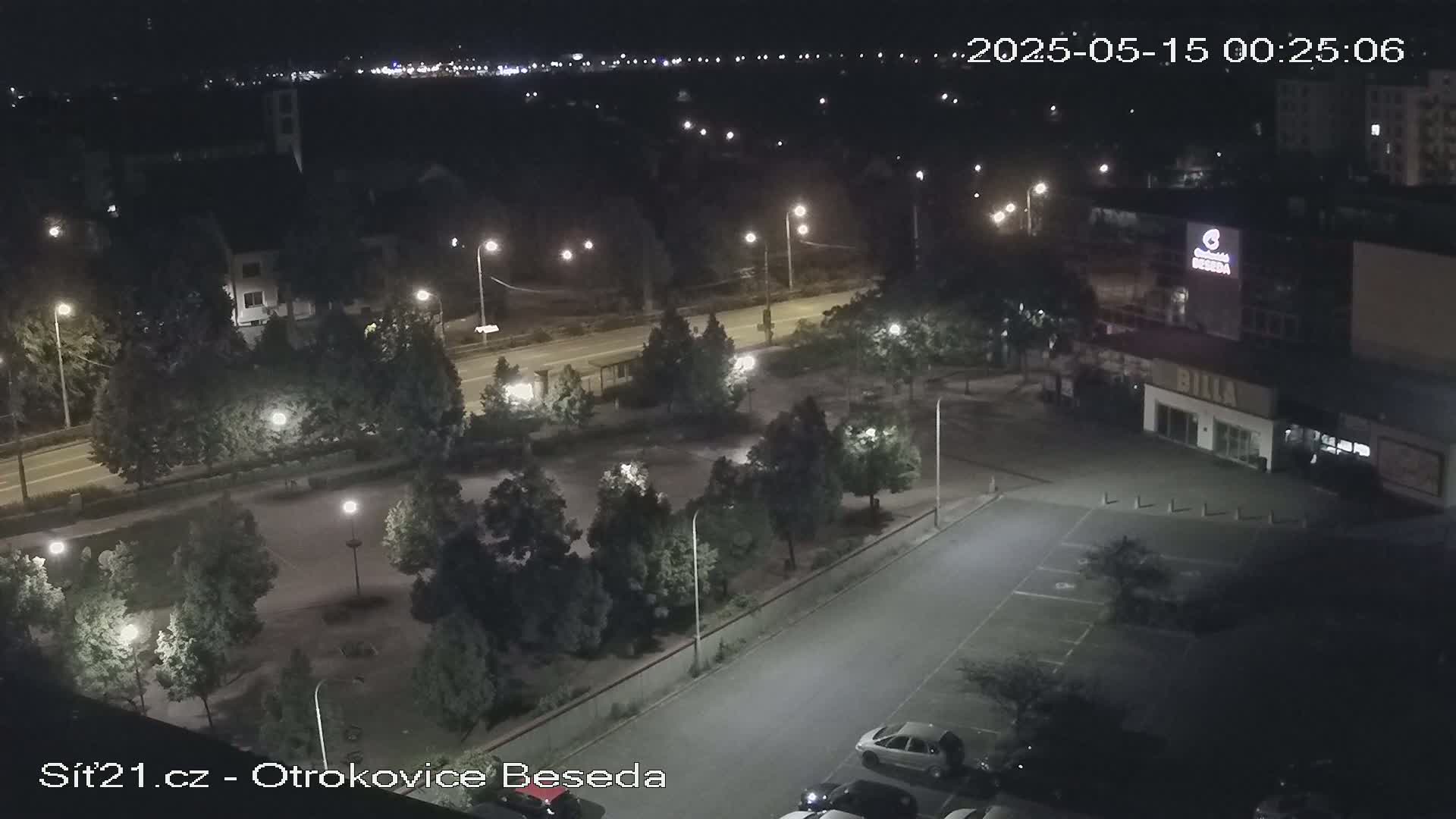 Otrokovice East View Skyline Live Cam - Otrokovice, Zlin, Czechia