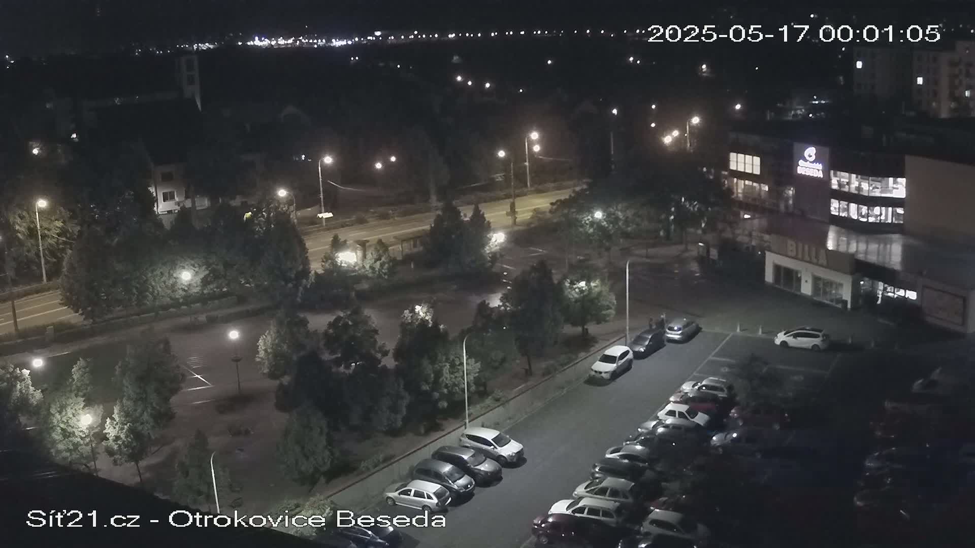 Otrokovice East View Skyline Live Cam - Otrokovice, Zlin, Czechia