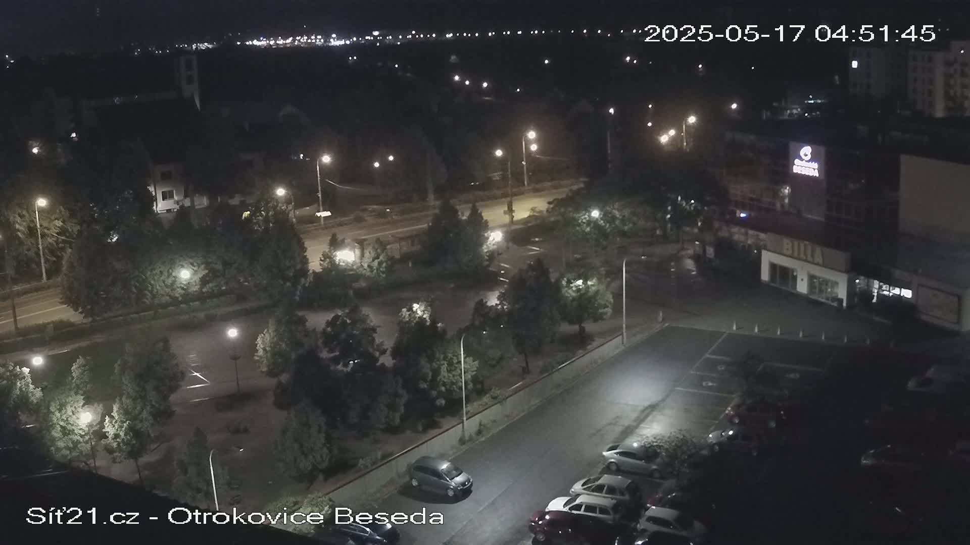 Otrokovice East View Skyline Live Cam - Otrokovice, Zlin, Czechia