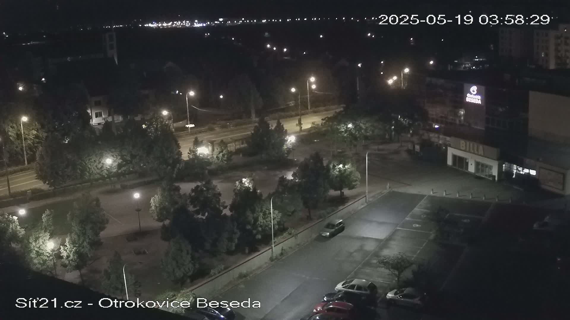Otrokovice East View Skyline Live Cam - Otrokovice, Zlin, Czechia