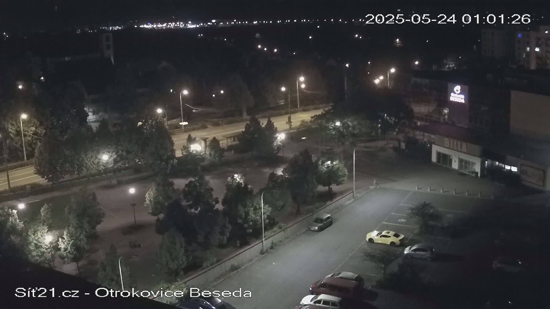 Otrokovice East View Skyline Live Cam - Otrokovice, Zlin, Czechia