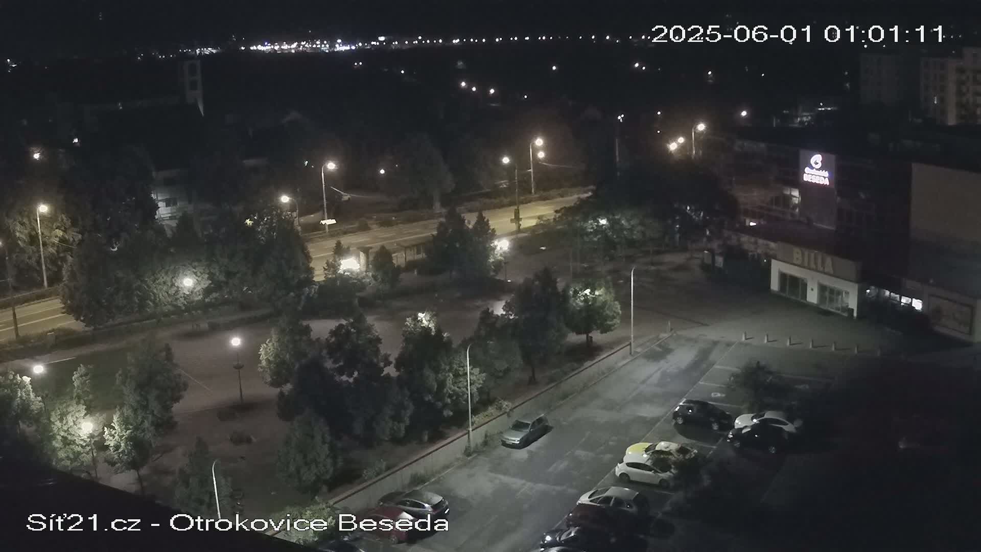 Otrokovice East View Skyline Live Cam - Otrokovice, Zlin, Czechia