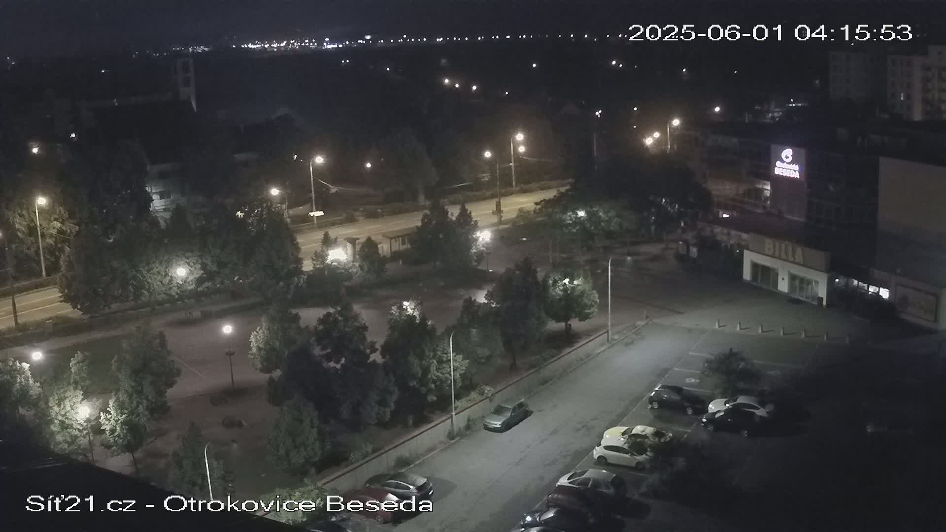 Otrokovice East View Skyline Live Cam - Otrokovice, Zlin, Czechia