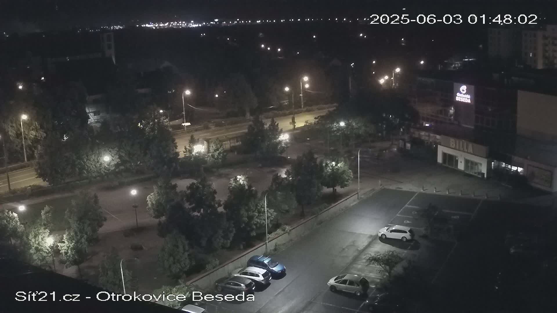 Otrokovice East View Skyline Live Cam - Otrokovice, Zlin, Czechia