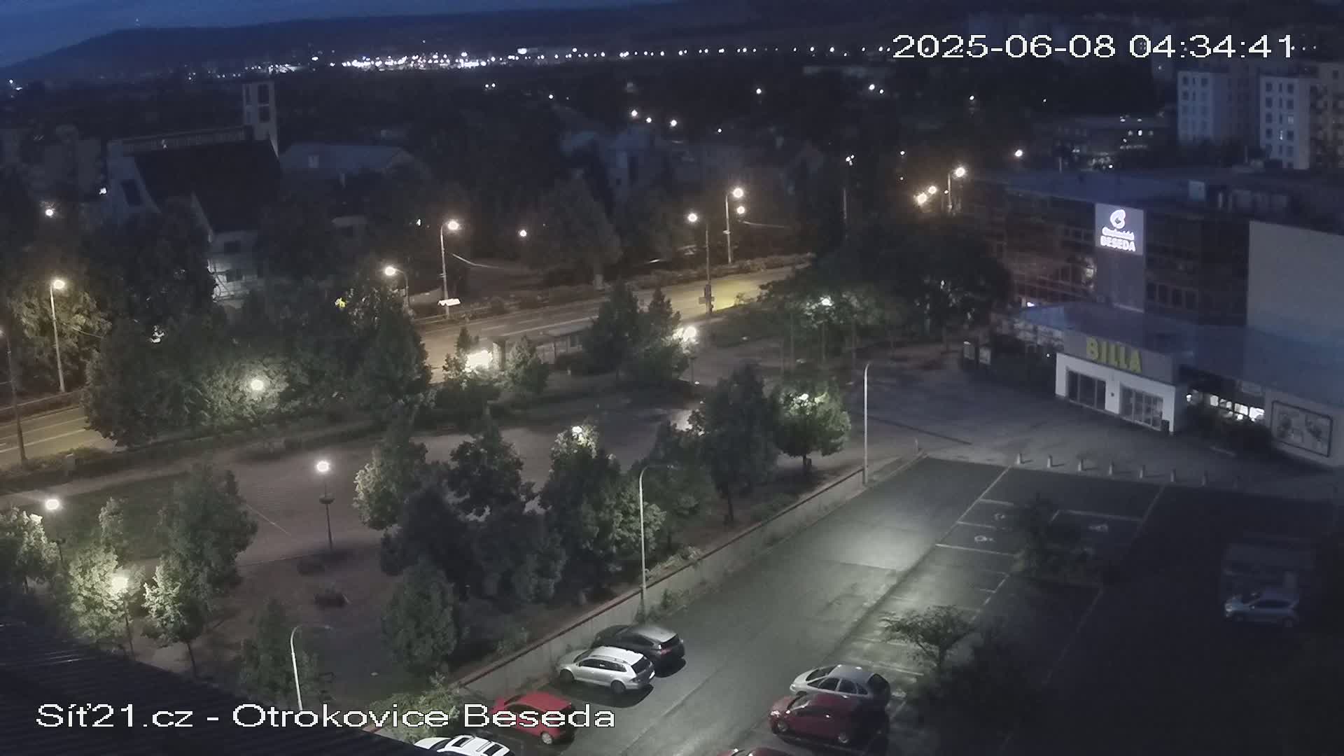 Otrokovice East View Skyline Live Cam - Otrokovice, Zlin, Czechia