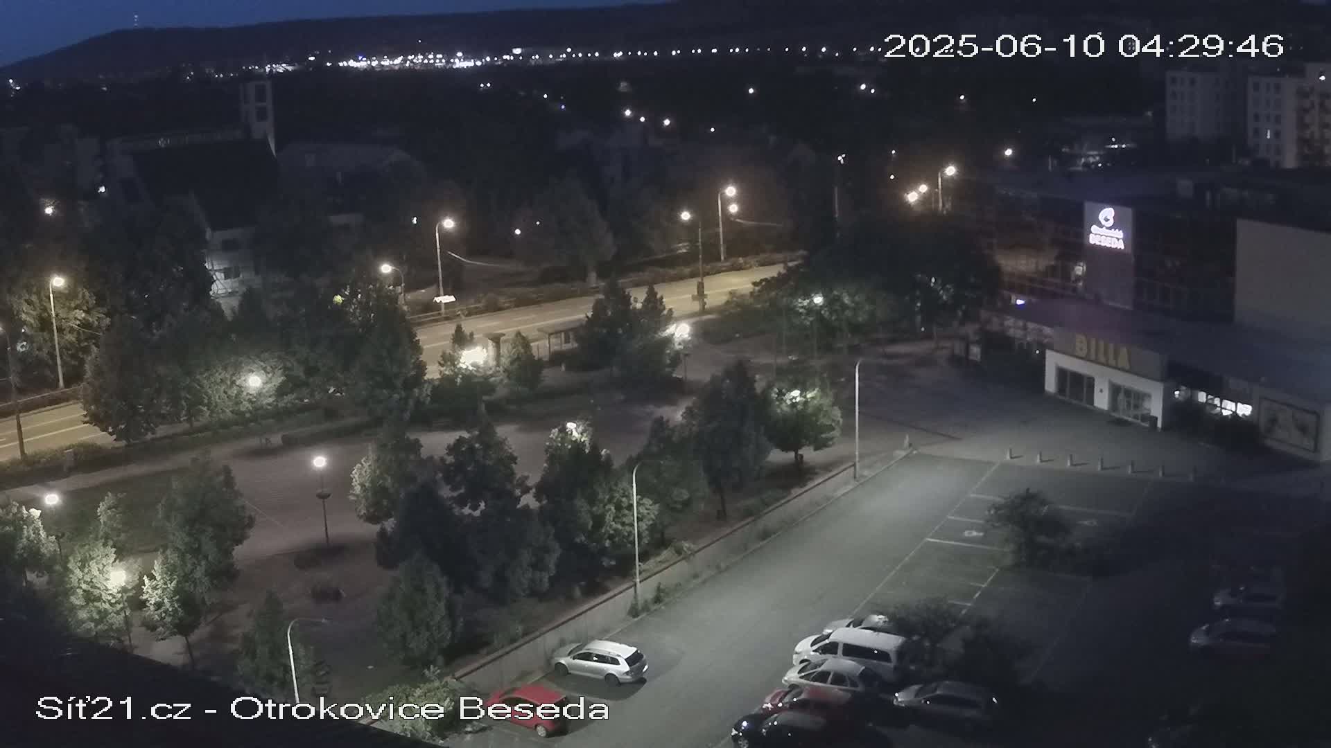 Otrokovice East View Skyline Live Cam - Otrokovice, Zlin, Czechia