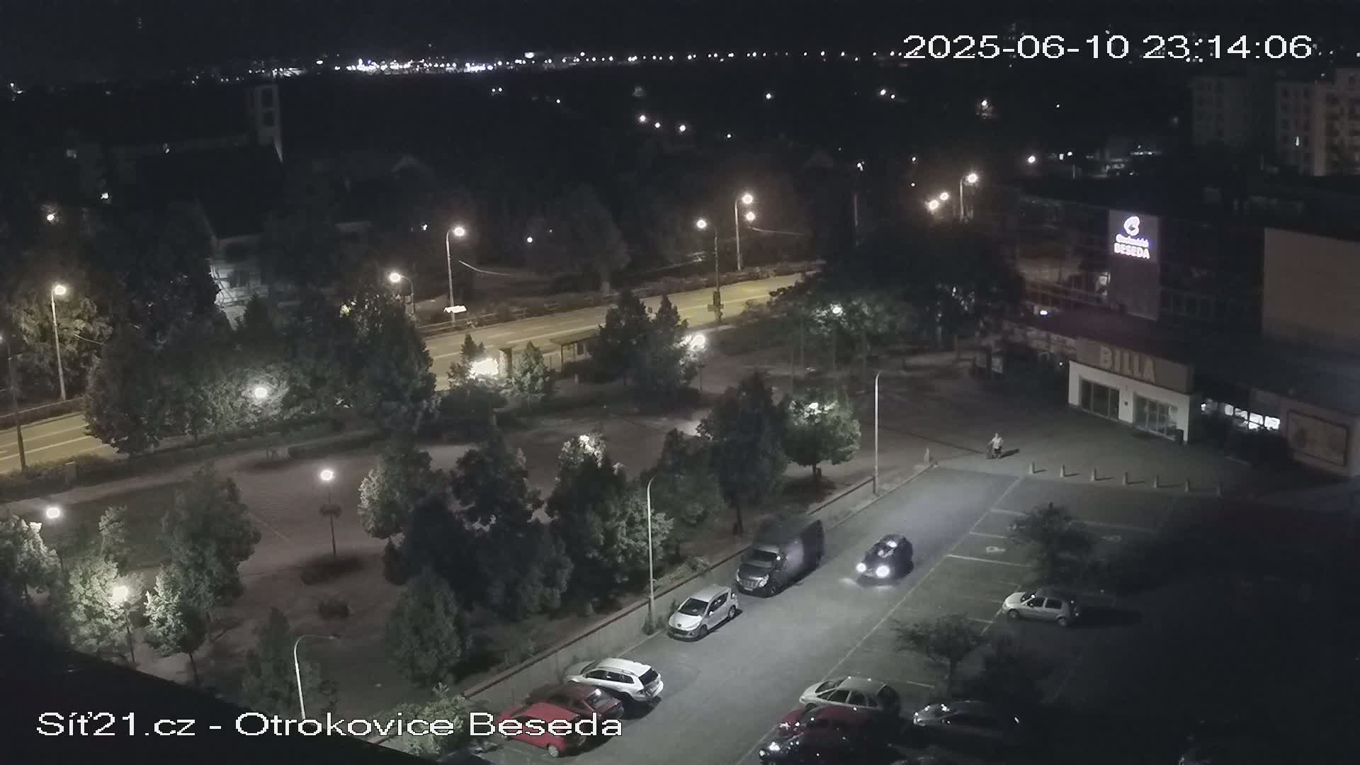 Otrokovice East View Skyline Live Cam - Otrokovice, Zlin, Czechia