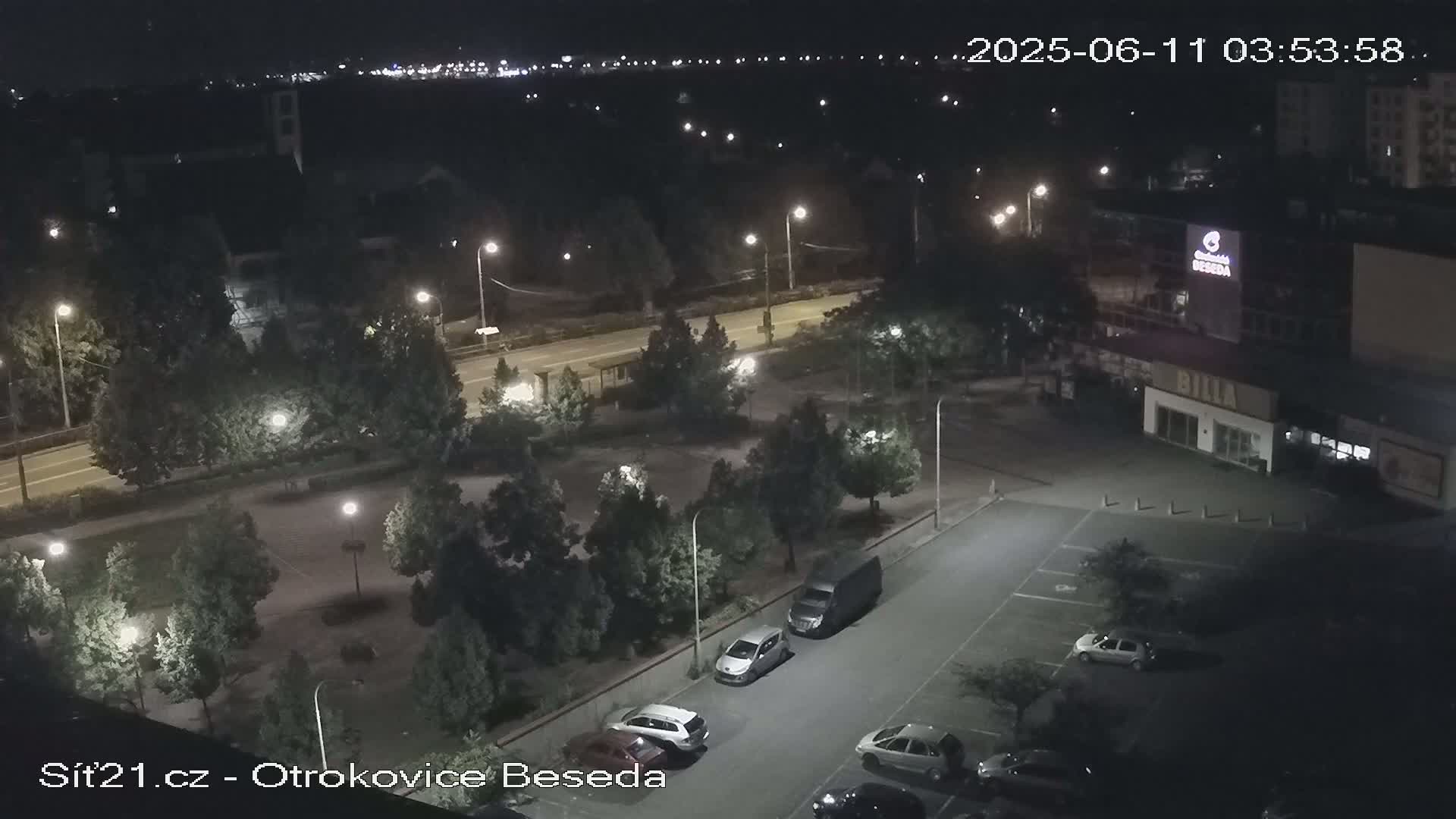 Otrokovice East View Skyline Live Cam - Otrokovice, Zlin, Czechia
