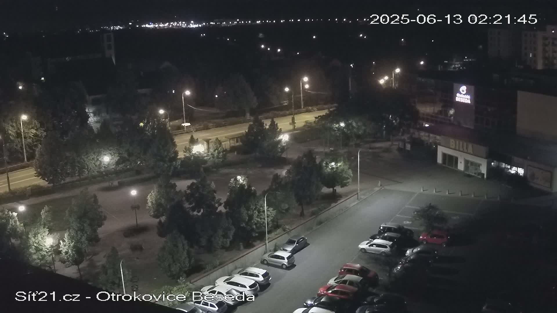 Otrokovice East View Skyline Live Cam - Otrokovice, Zlin, Czechia
