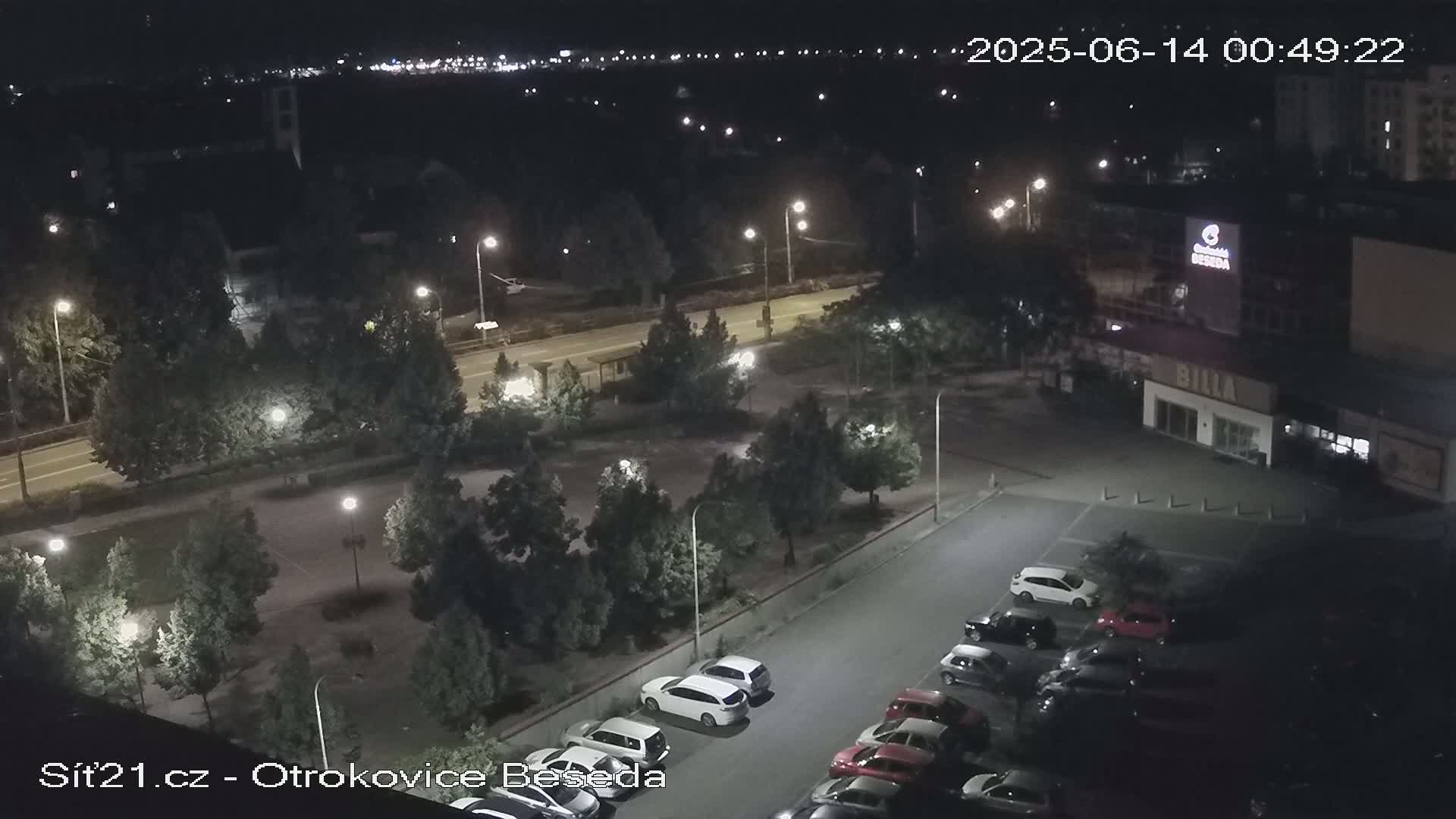 Otrokovice East View Skyline Live Cam - Otrokovice, Zlin, Czechia