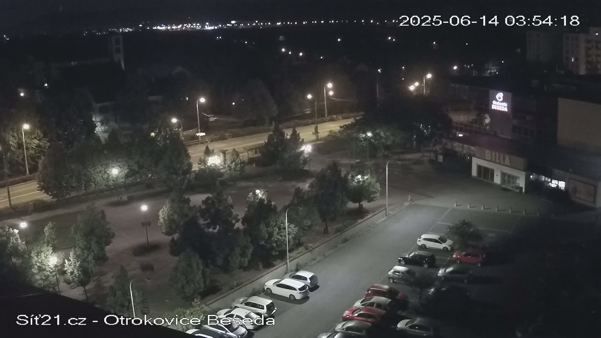 Otrokovice East View Skyline Live Cam - Otrokovice, Zlin, Czechia
