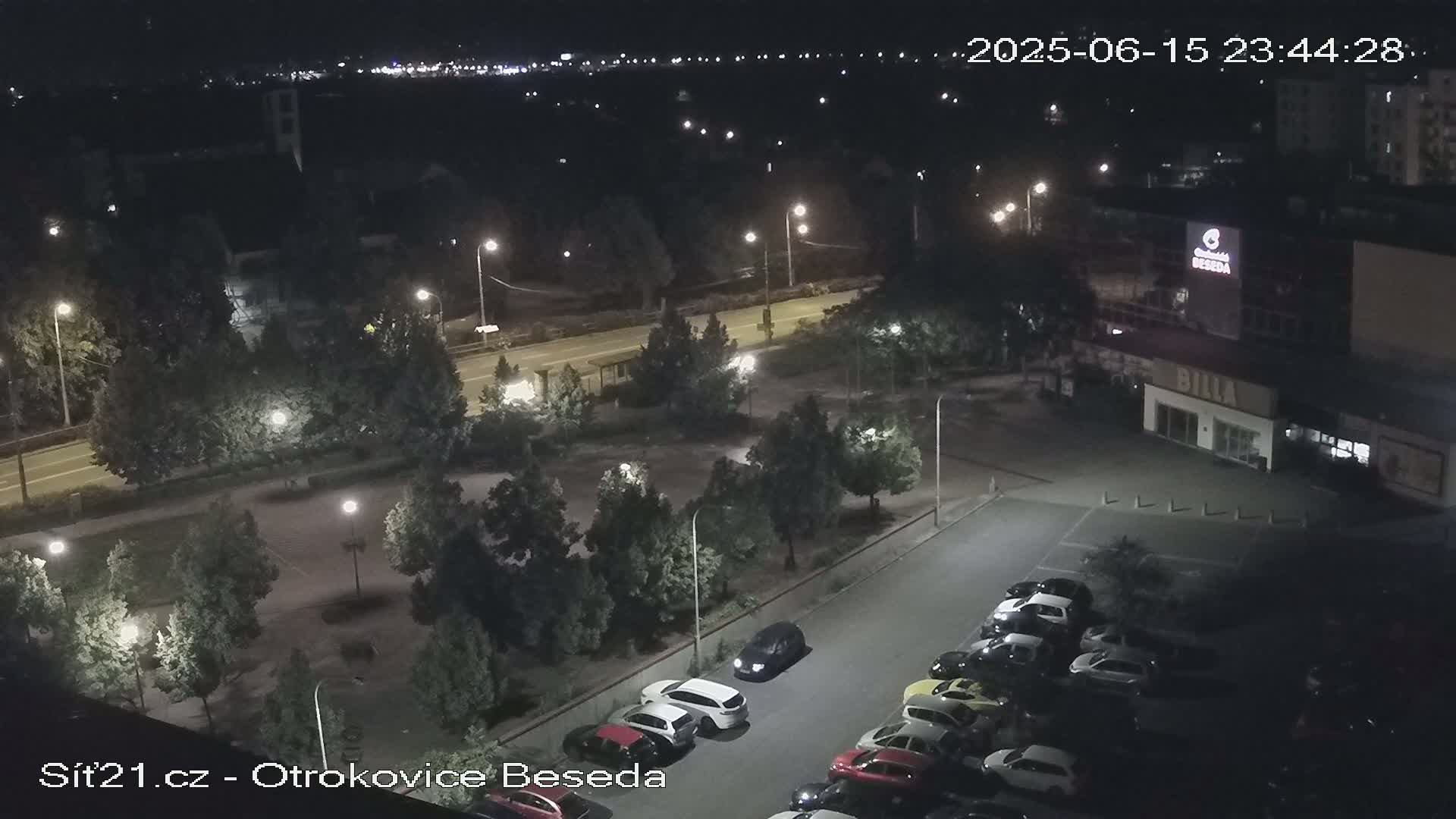 Otrokovice East View Skyline Live Cam - Otrokovice, Zlin, Czechia