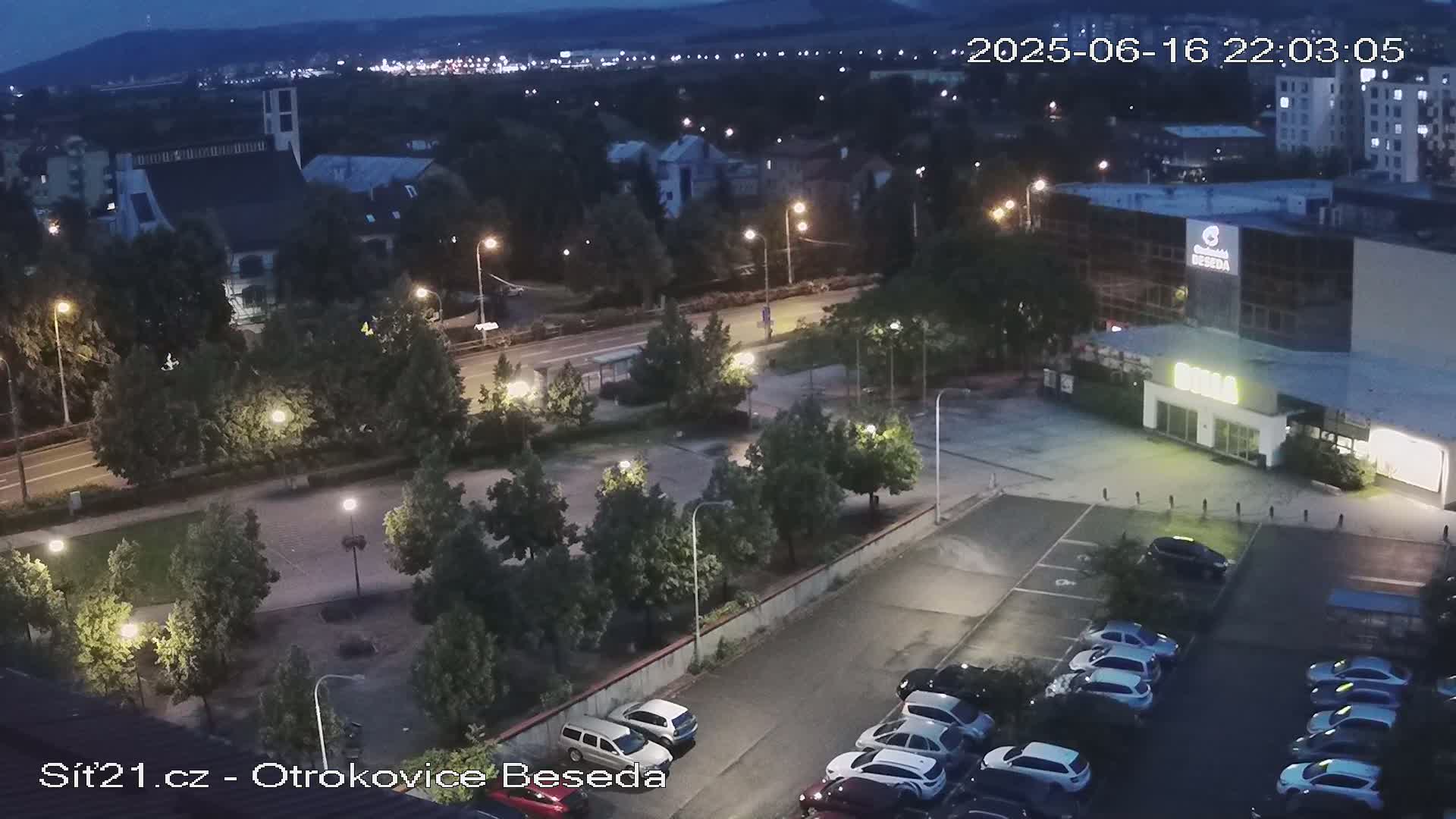 Otrokovice East View Skyline Live Cam - Otrokovice, Zlin, Czechia
