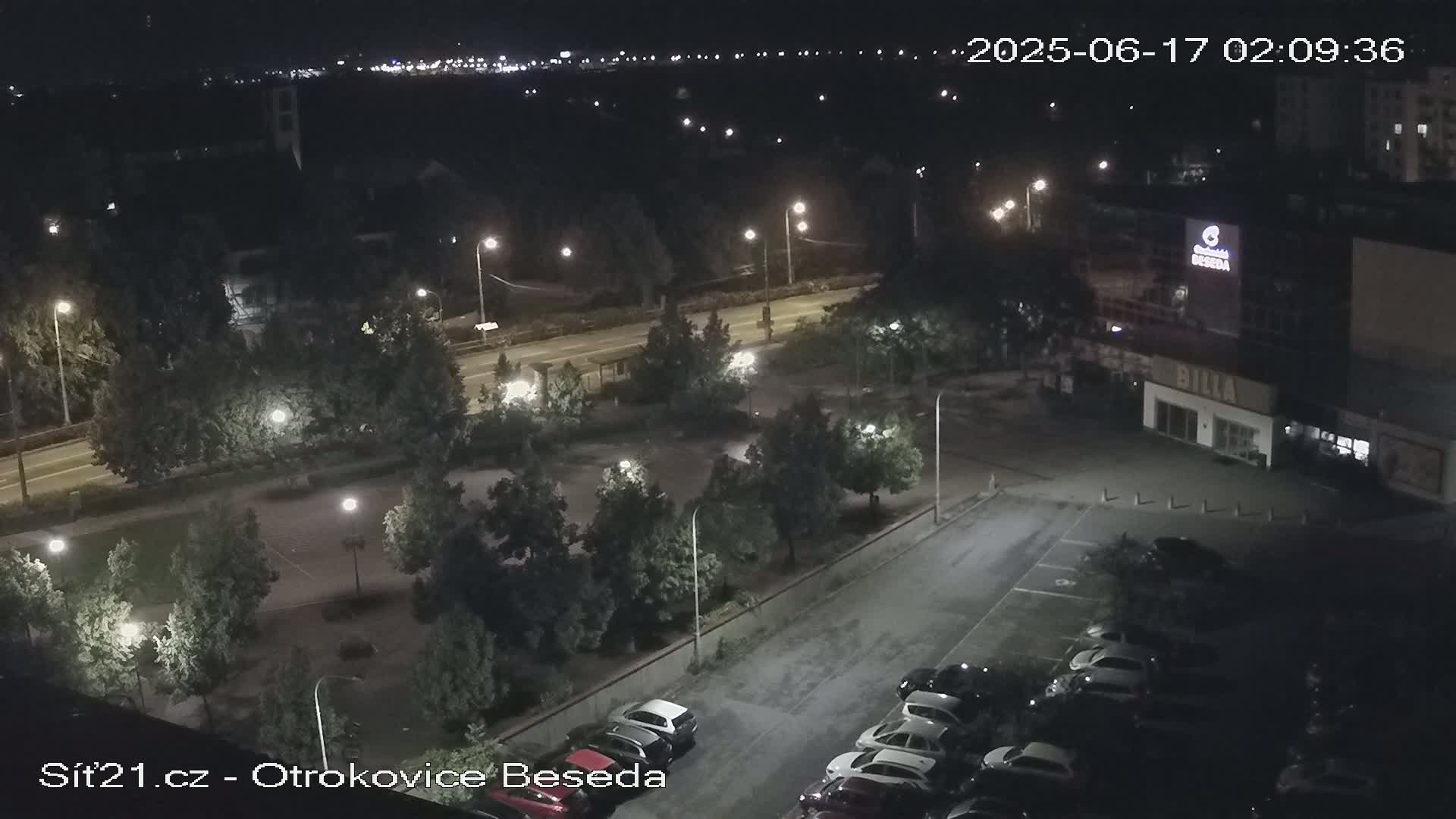 Otrokovice East View Skyline Live Cam - Otrokovice, Zlin, Czechia