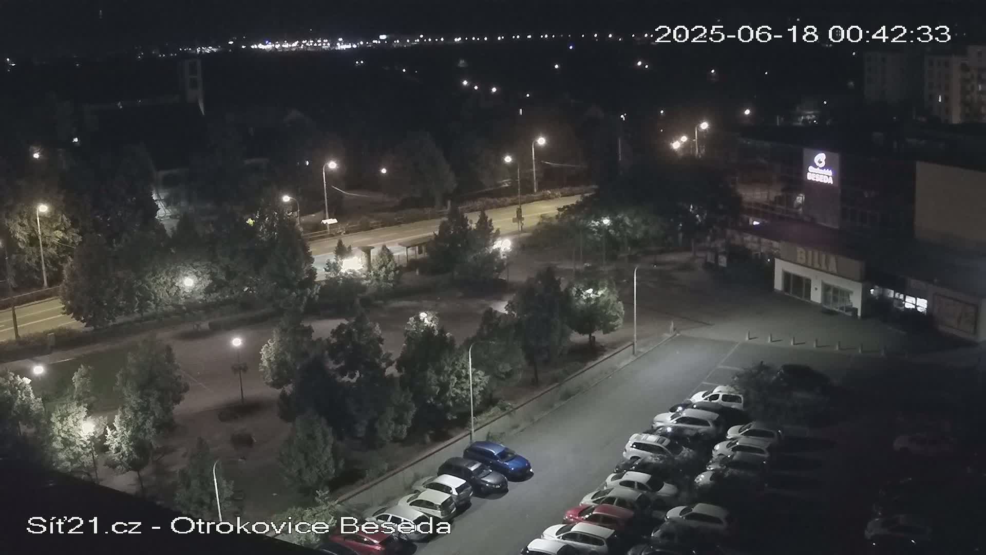 Otrokovice East View Skyline Live Cam - Otrokovice, Zlin, Czechia