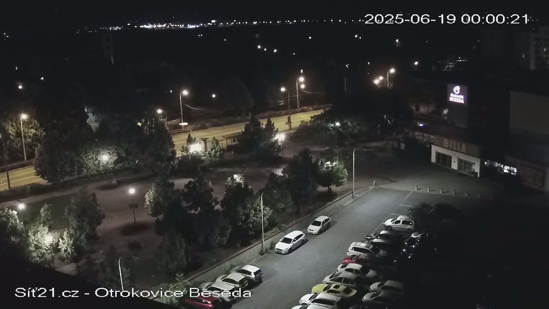 Otrokovice East View Skyline Live Cam - Otrokovice, Zlin, Czechia