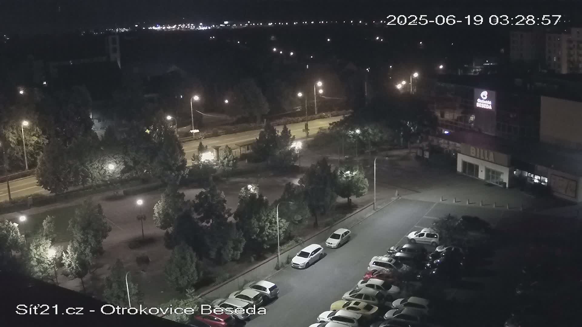Otrokovice East View Skyline Live Cam - Otrokovice, Zlin, Czechia