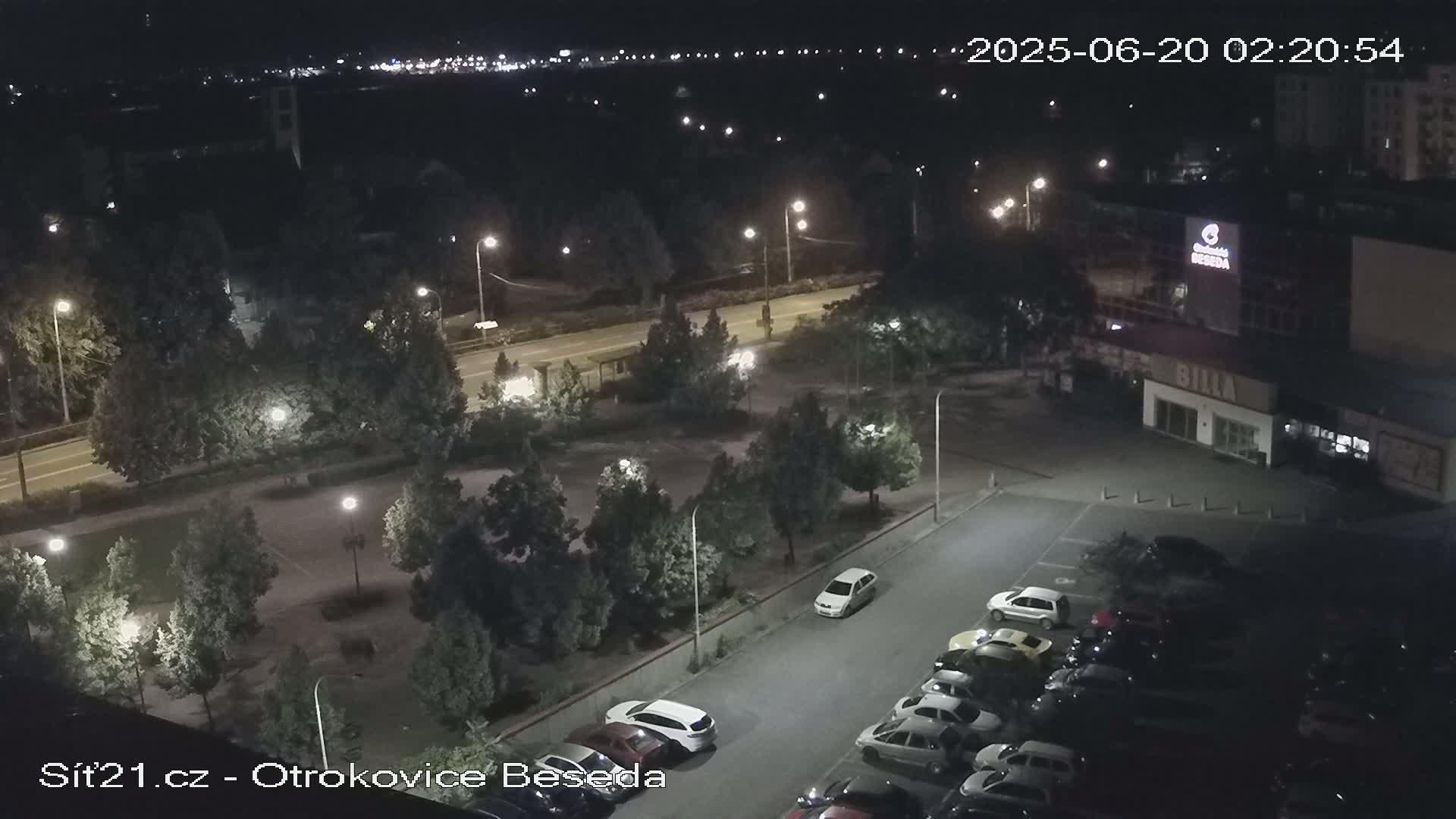 Otrokovice East View Skyline Live Cam - Otrokovice, Zlin, Czechia