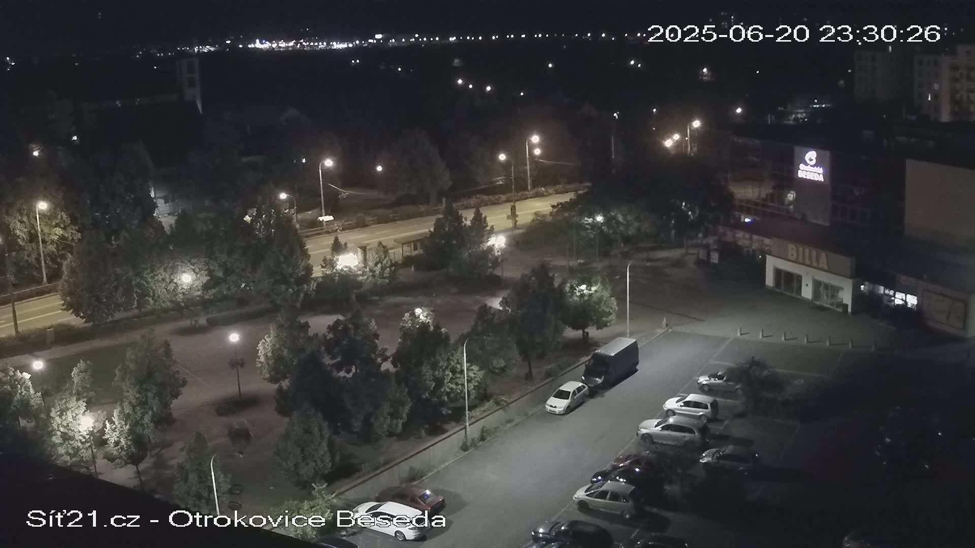 Otrokovice East View Skyline Live Cam - Otrokovice, Zlin, Czechia
