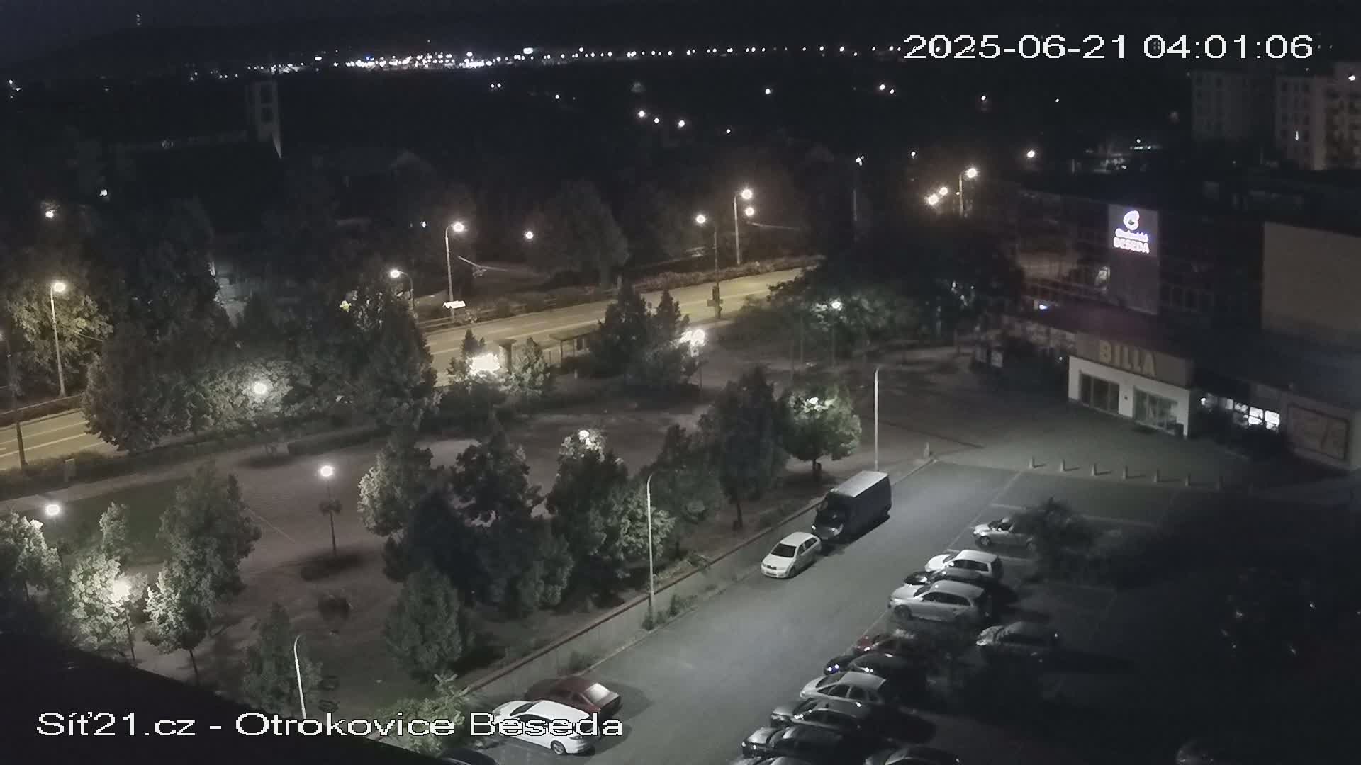 Otrokovice East View Skyline Live Cam - Otrokovice, Zlin, Czechia