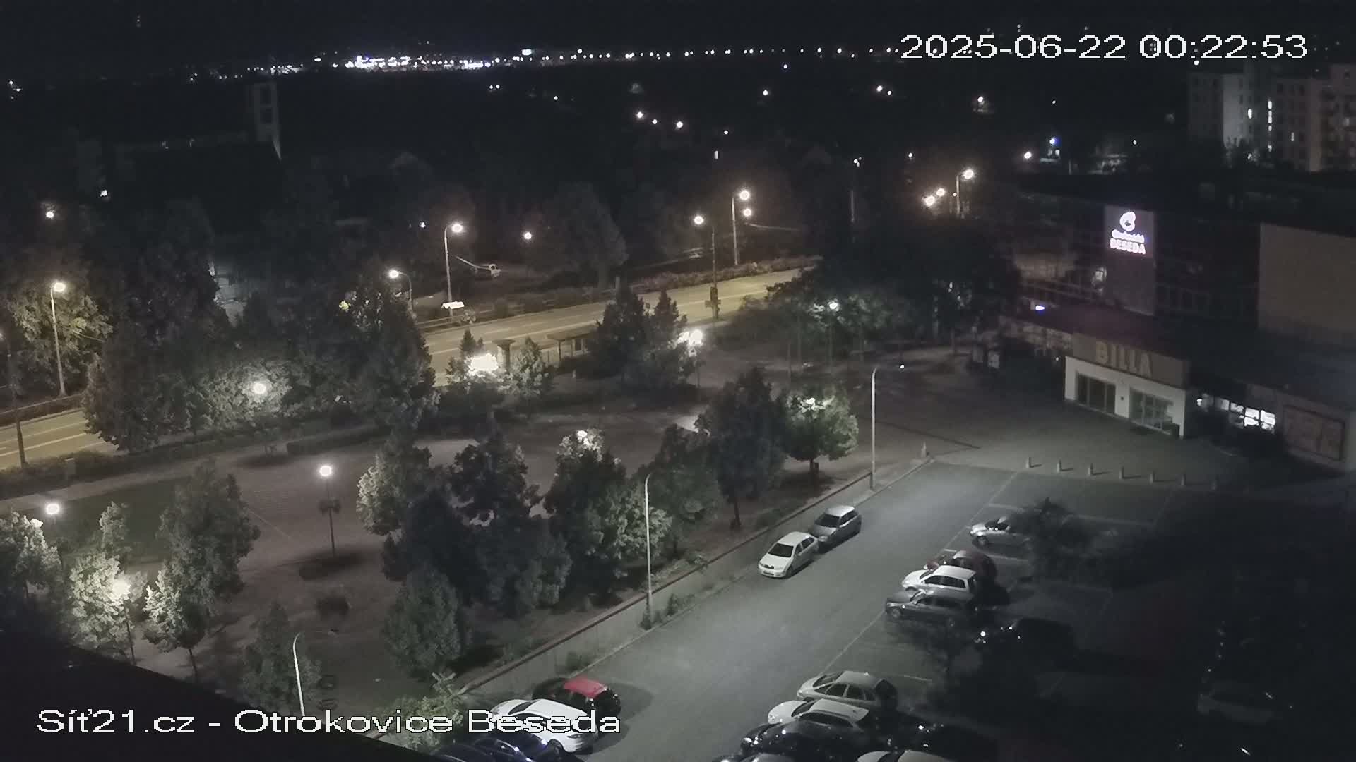 Otrokovice East View Skyline Live Cam - Otrokovice, Zlin, Czechia