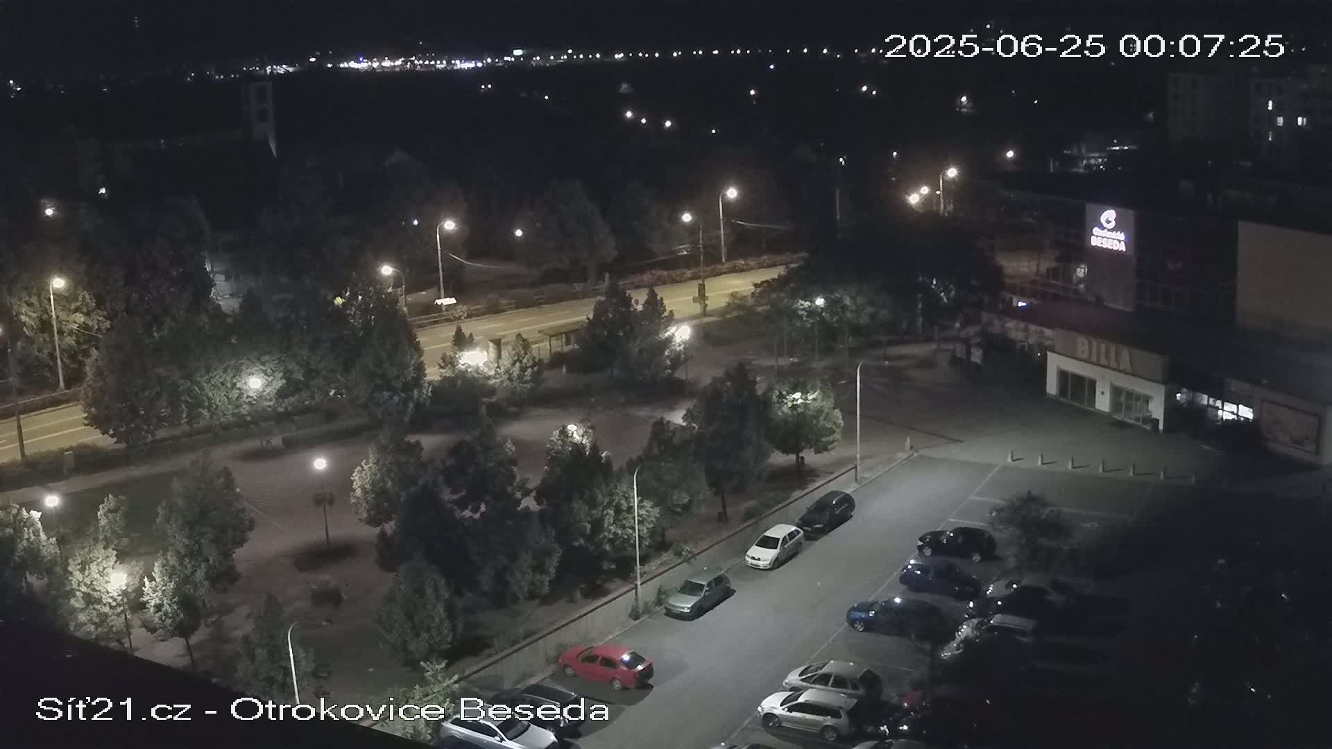 Otrokovice East View Skyline Live Cam - Otrokovice, Zlin, Czechia