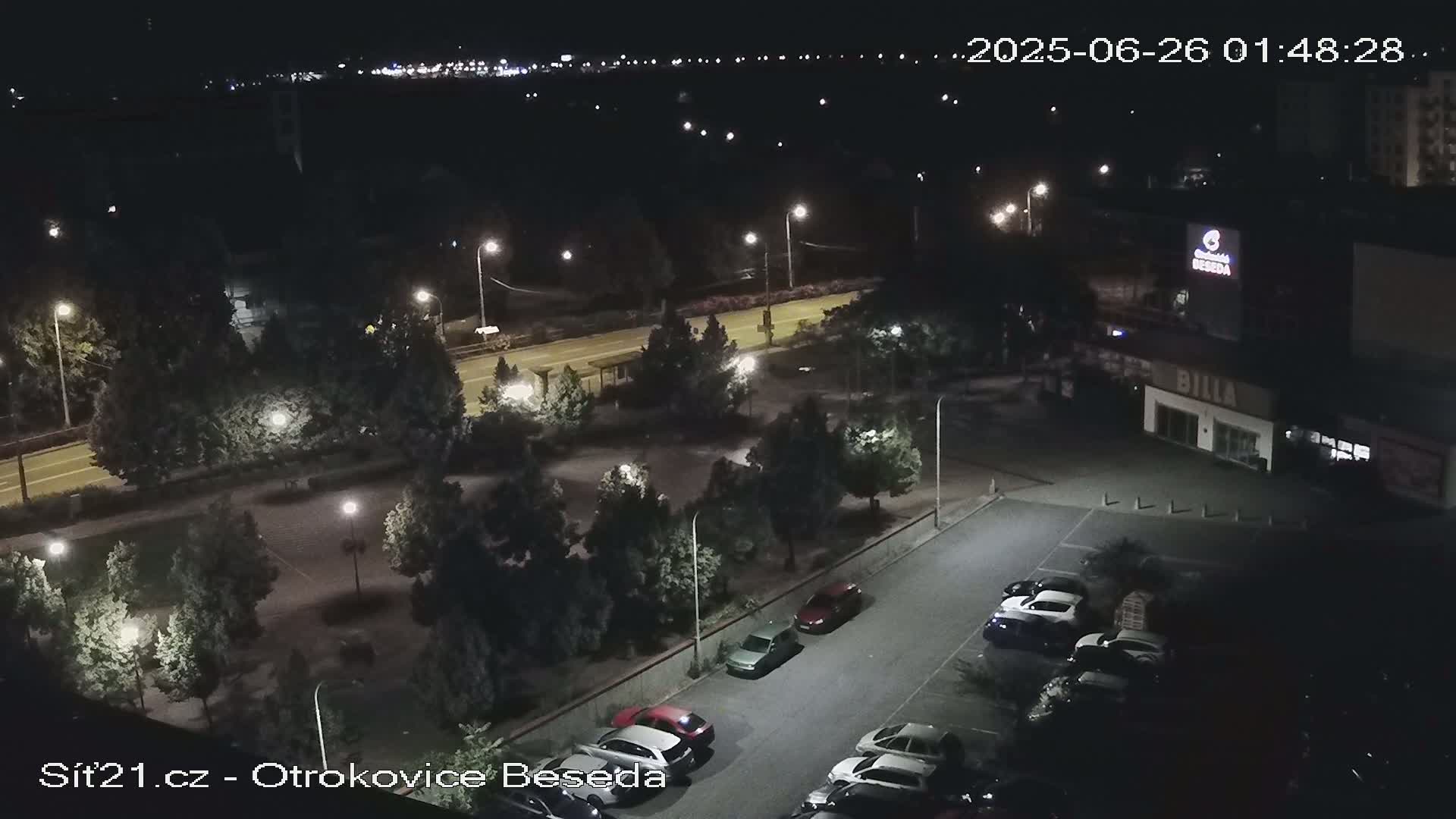 Otrokovice East View Skyline Live Cam - Otrokovice, Zlin, Czechia