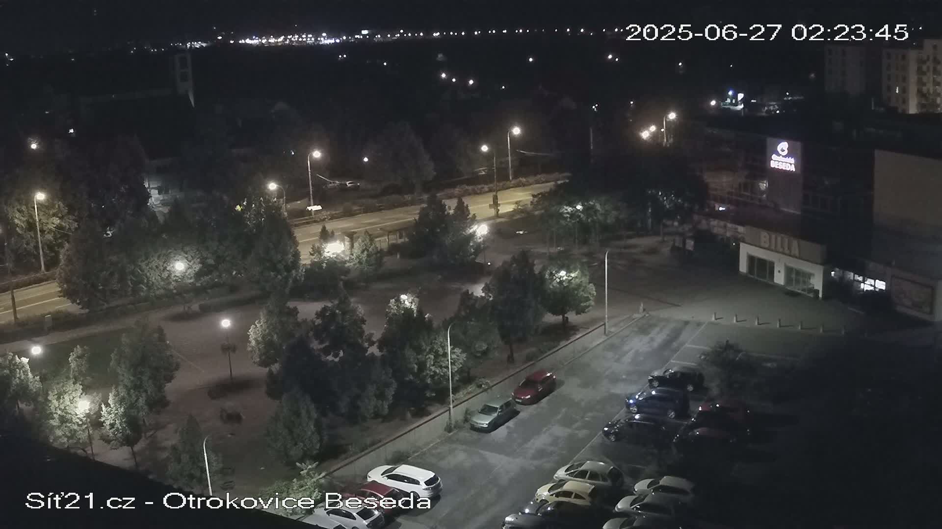 Otrokovice East View Skyline Live Cam - Otrokovice, Zlin, Czechia