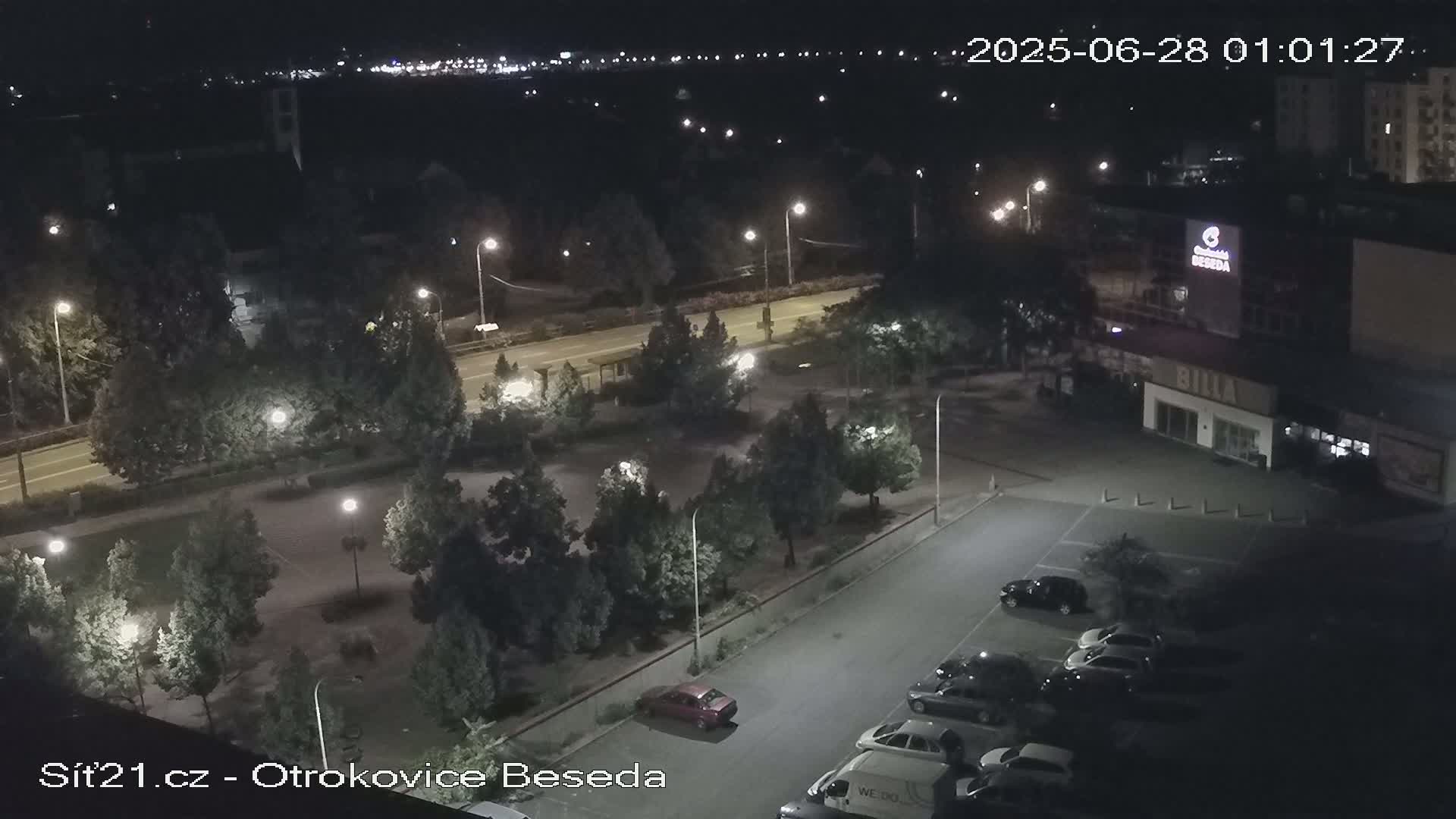 Otrokovice East View Skyline Live Cam - Otrokovice, Zlin, Czechia