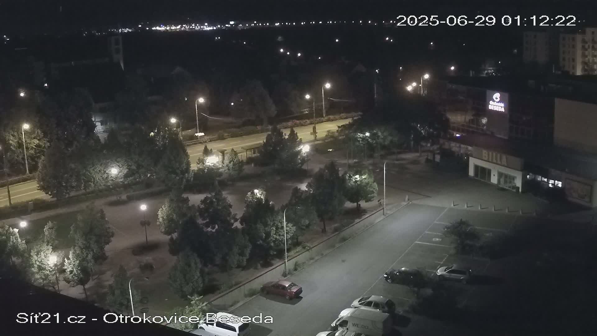 Otrokovice East View Skyline Live Cam - Otrokovice, Zlin, Czechia