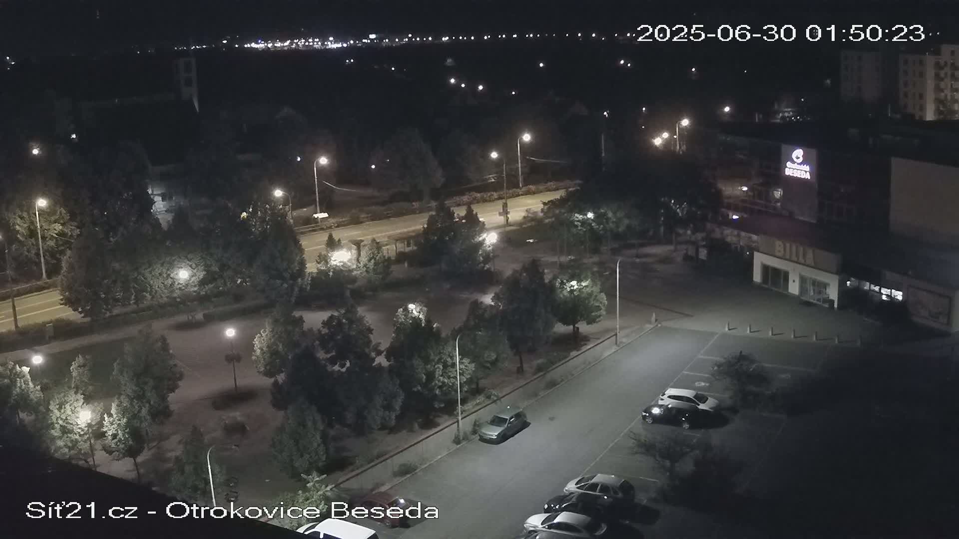 Otrokovice East View Skyline Live Cam - Otrokovice, Zlin, Czechia