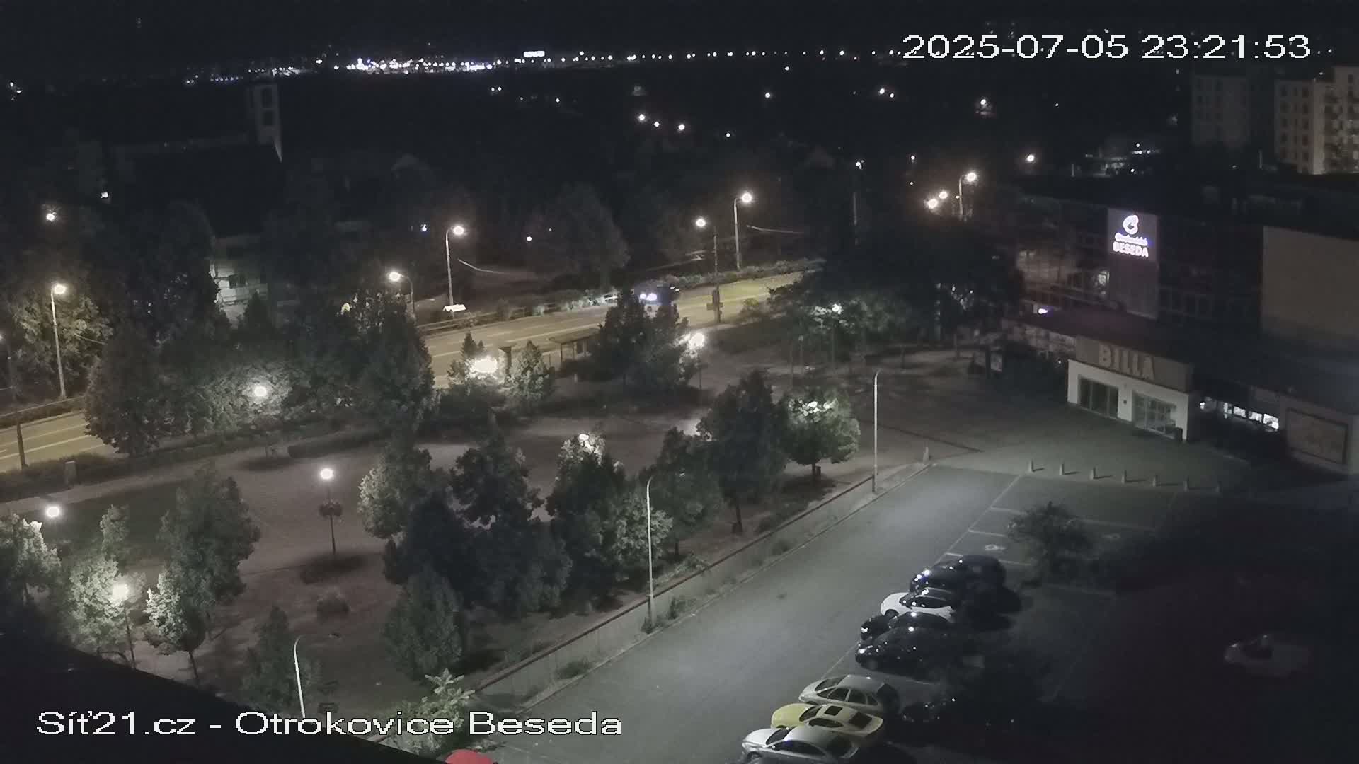 Otrokovice East View Skyline Live Cam - Otrokovice, Zlin, Czechia